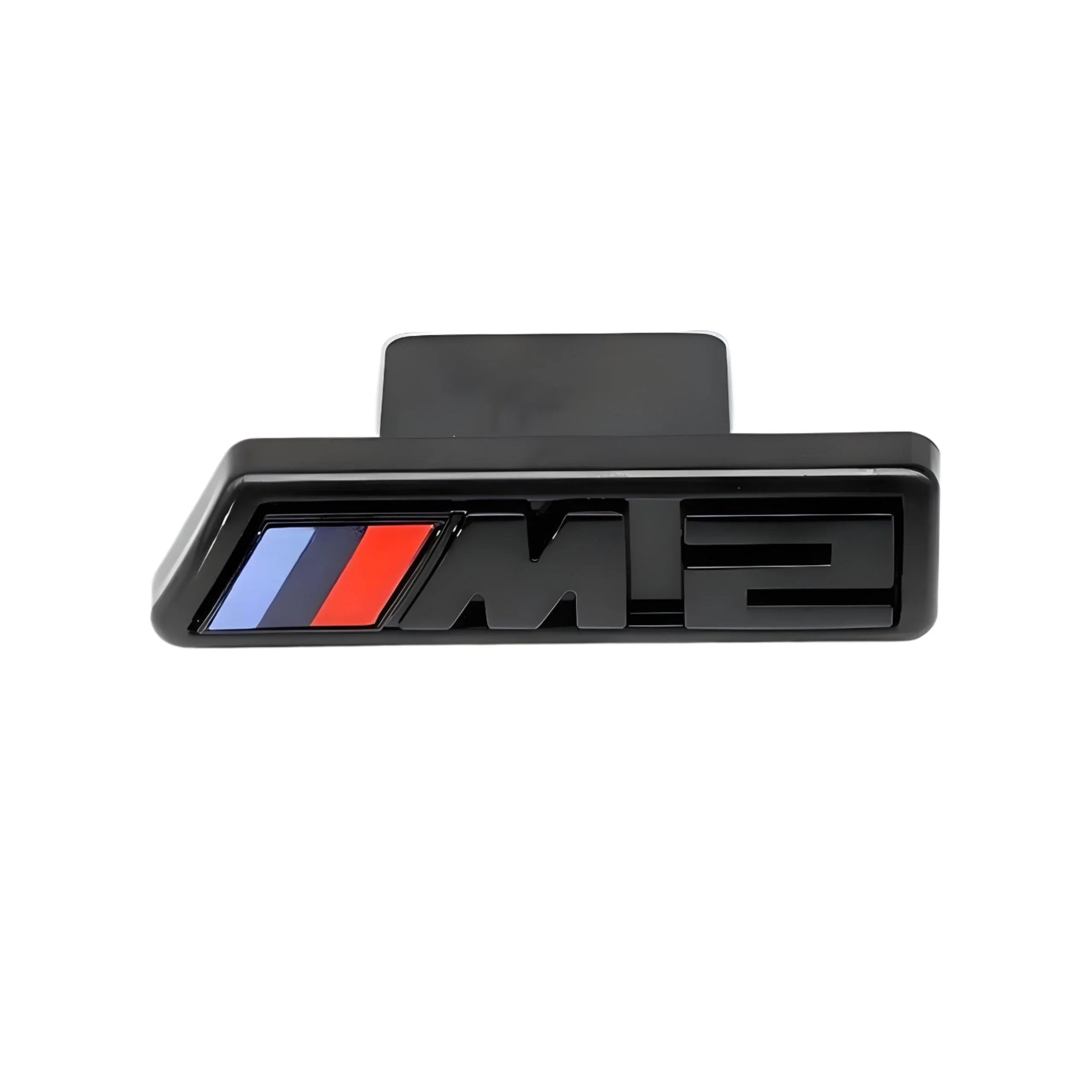 BMW M12 Emblem – Black Finish – Compatible with BMW M Series – Front