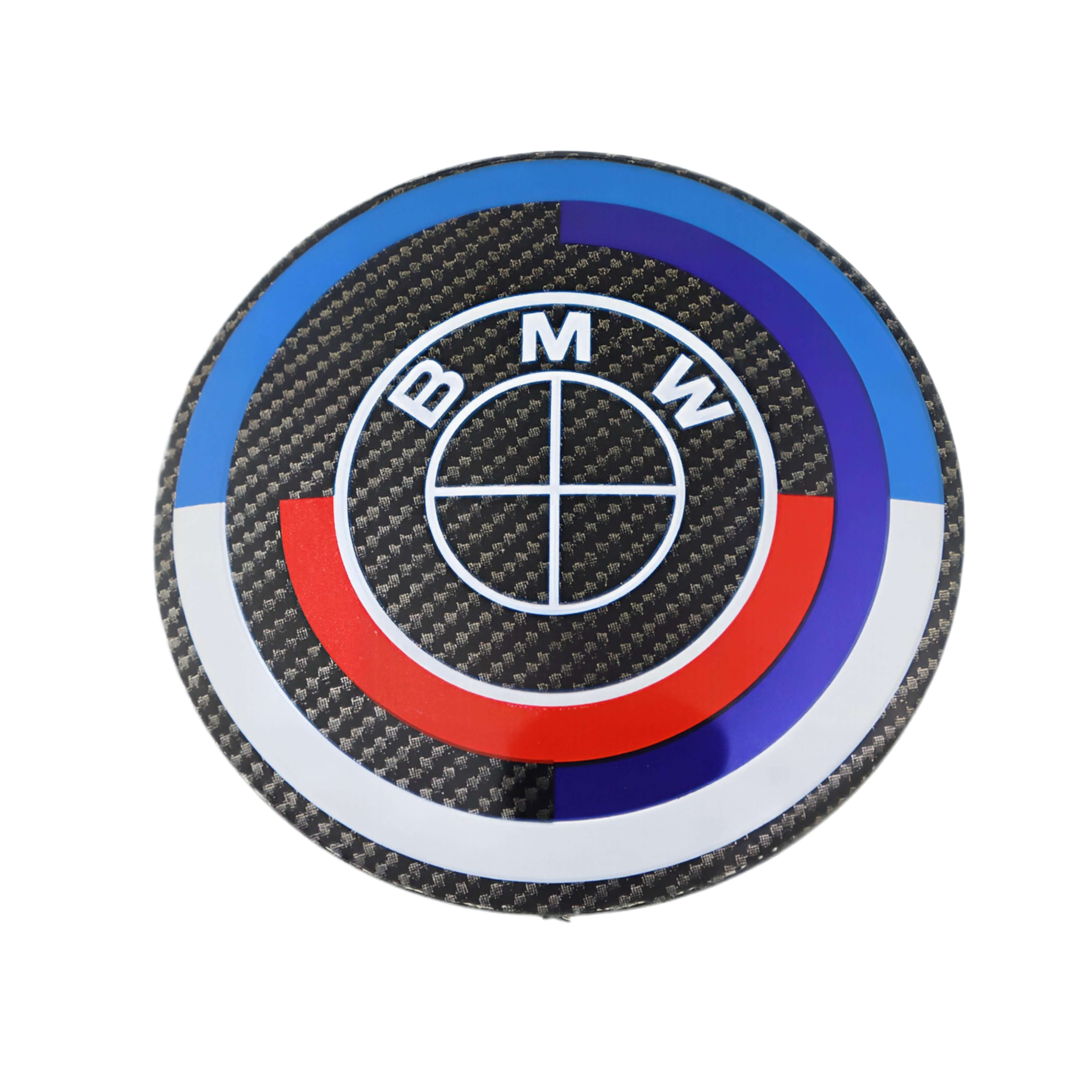 BMW 50th Anniversary Badge | Black Carbon