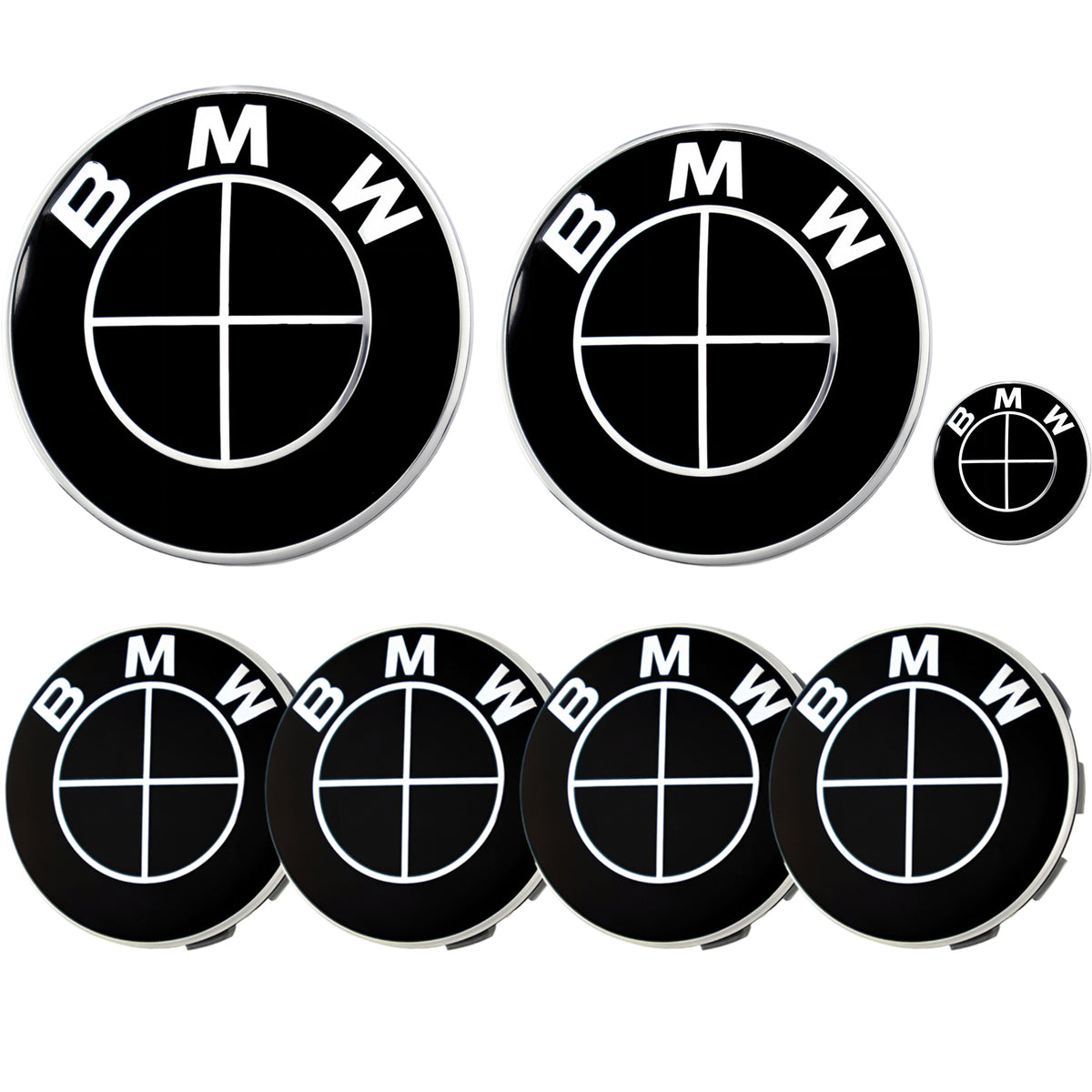 BMW Badge | Full Black