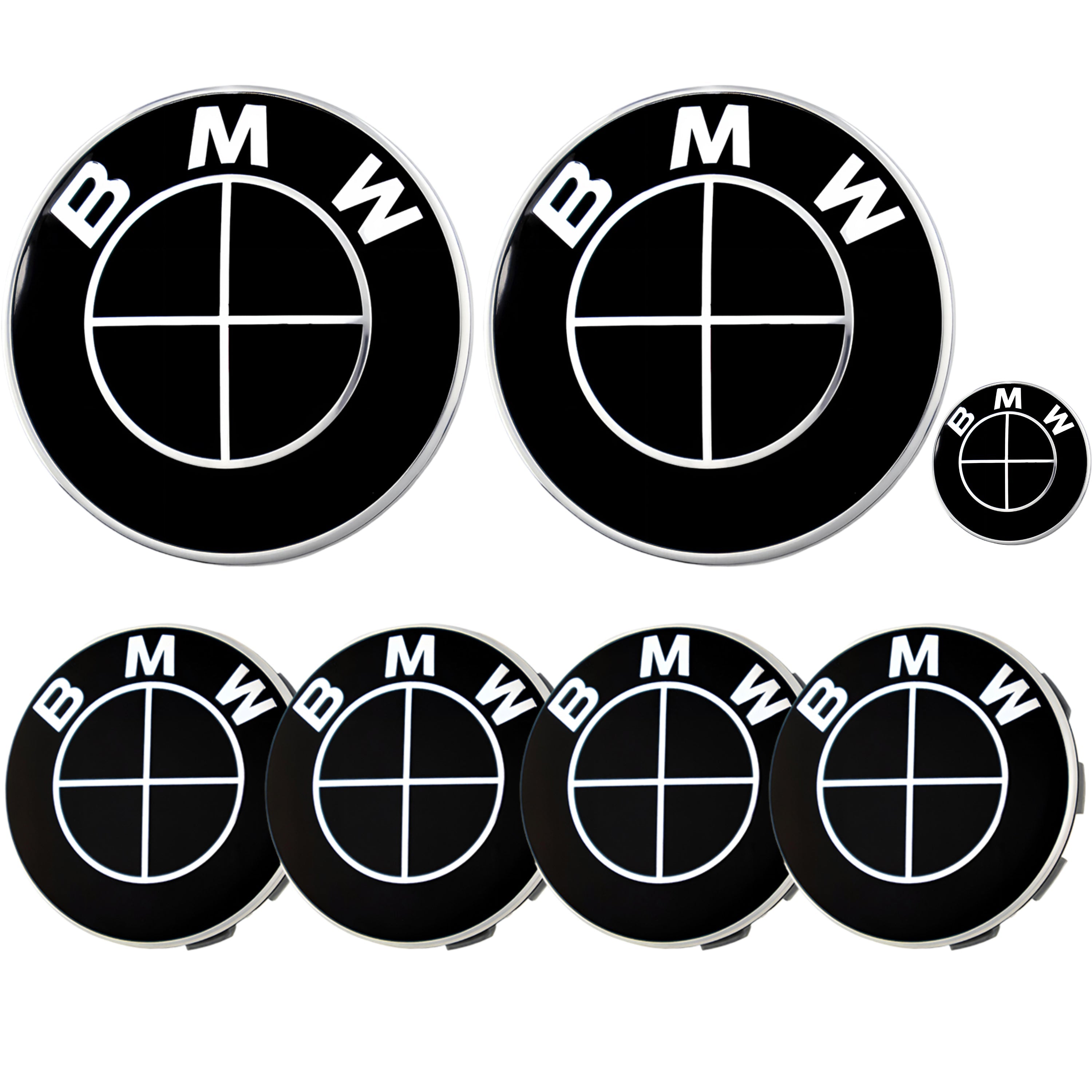 Emblem | Voll Schwarz - BMW Kompatibel