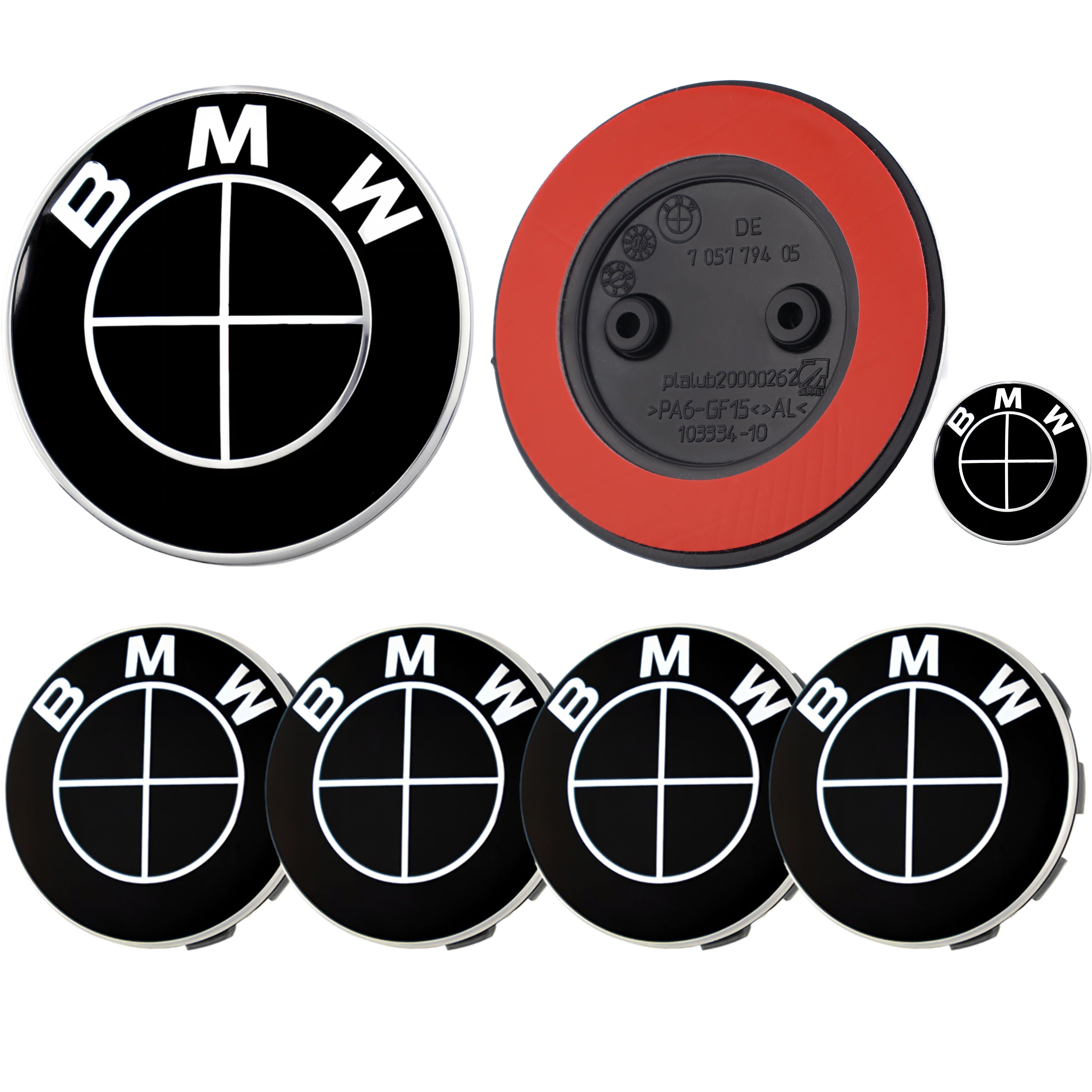 Emblem | Voll Schwarz - BMW Kompatibel