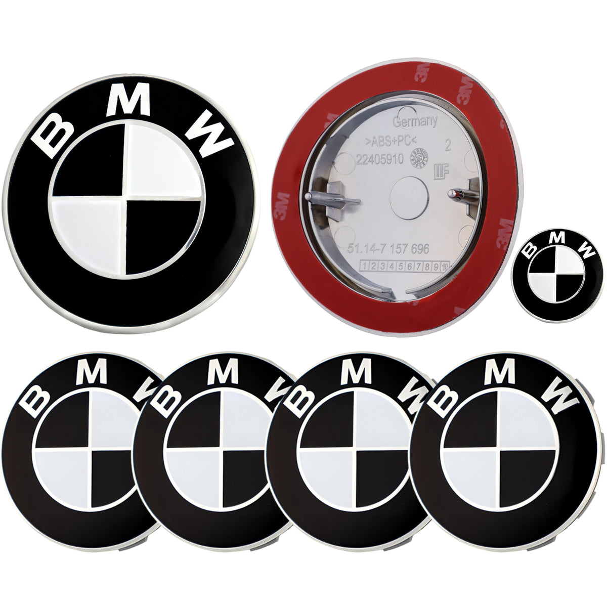 BMW Emblem | Schwarz & Weiß