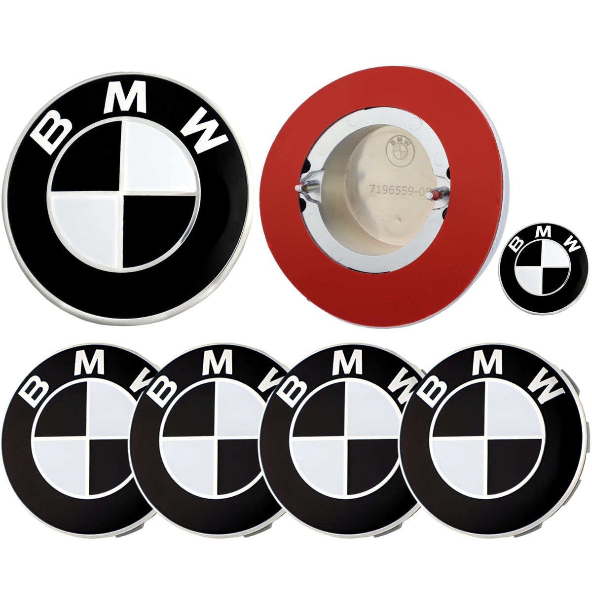 BMW Emblem | Schwarz & Weiß