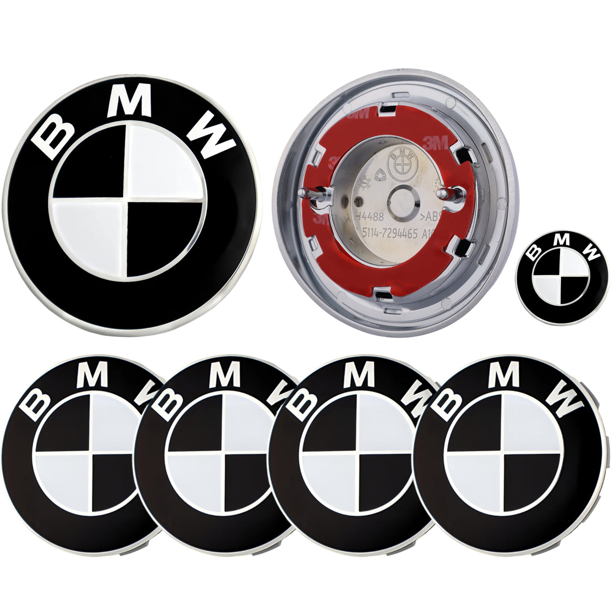 BMW Emblem | Schwarz & Weiß