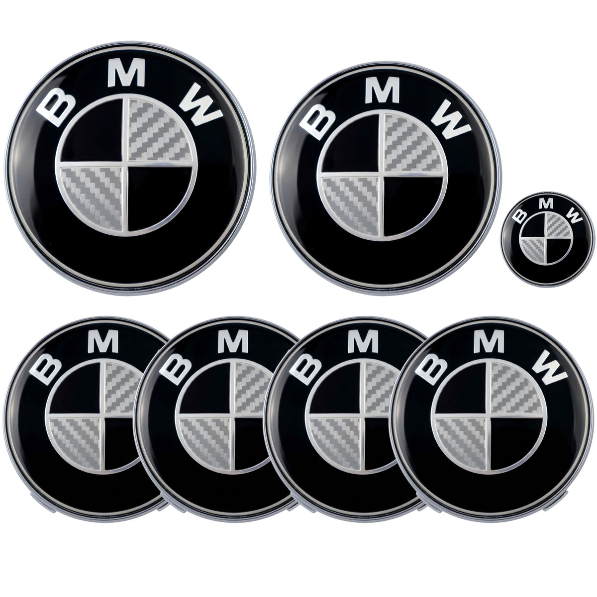 BMW Emblem | Schwarz & Grau