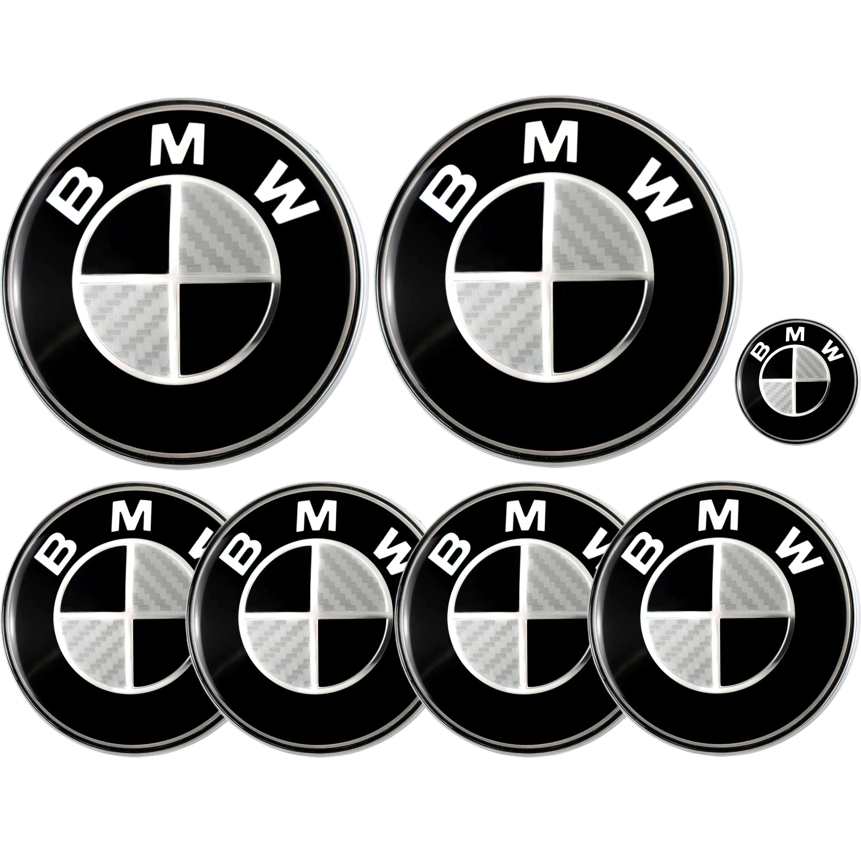 Emblem | Schwarz & Grau - BMW Kompatibel