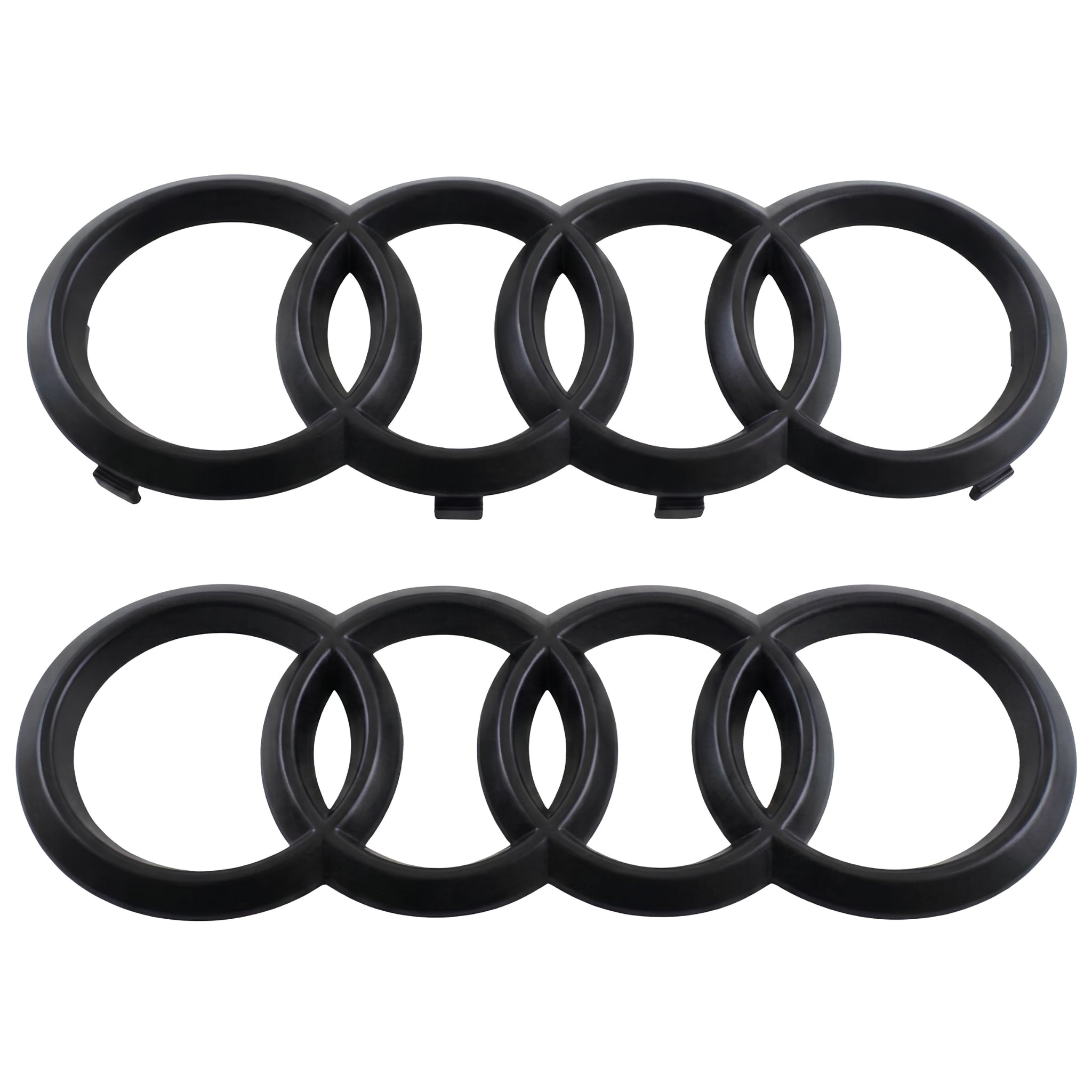 Audi Emblem | Matt Schwarz
