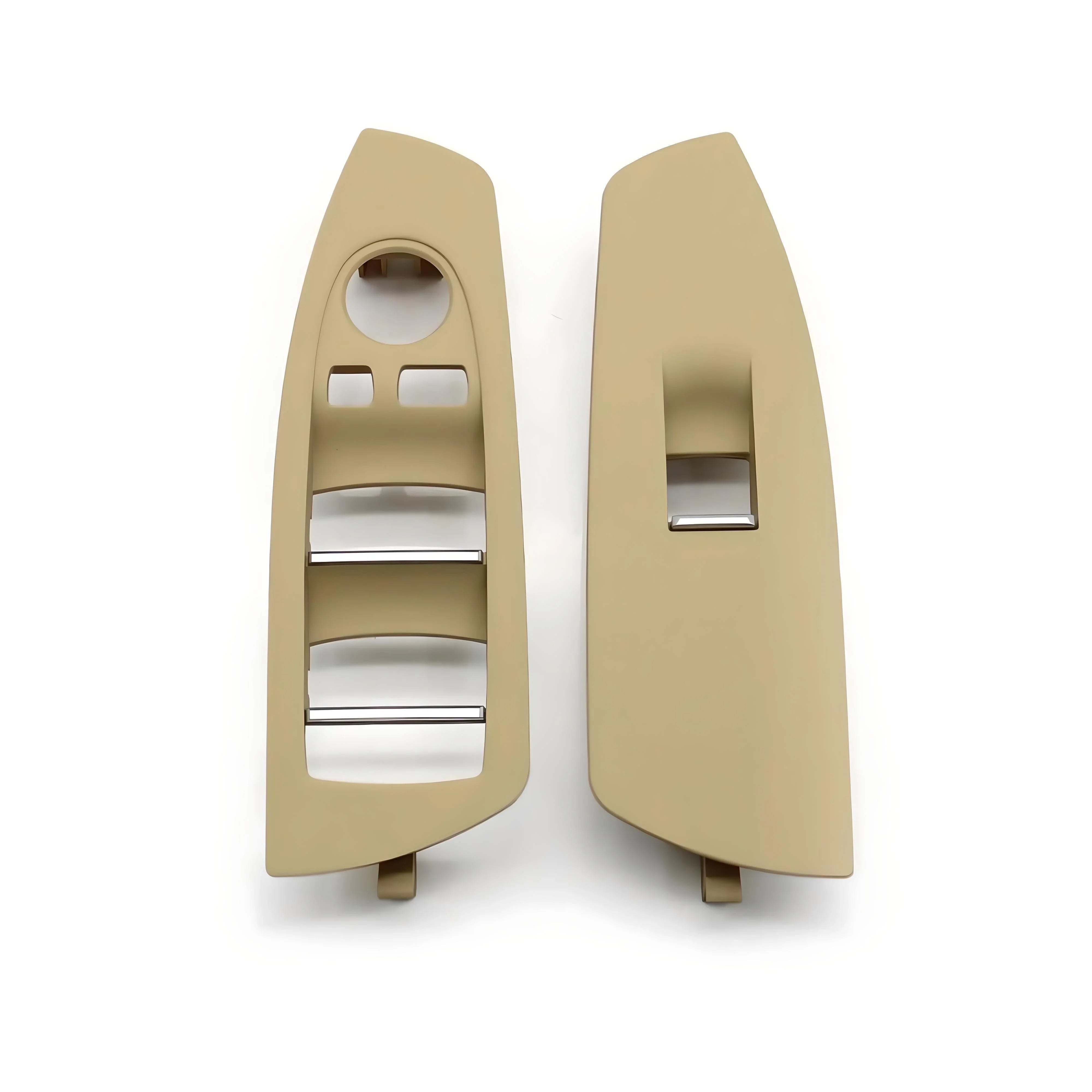 Window Switch Panel Trim – Beige – Compatible with BMW 3 Series E46 – Interior Front