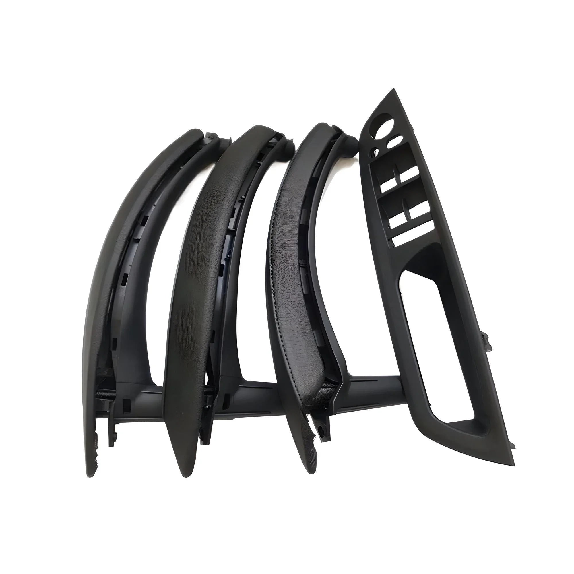 Door Armrest Panel Set – Black – Compatible with BMW E46 3 Series – Interior Side