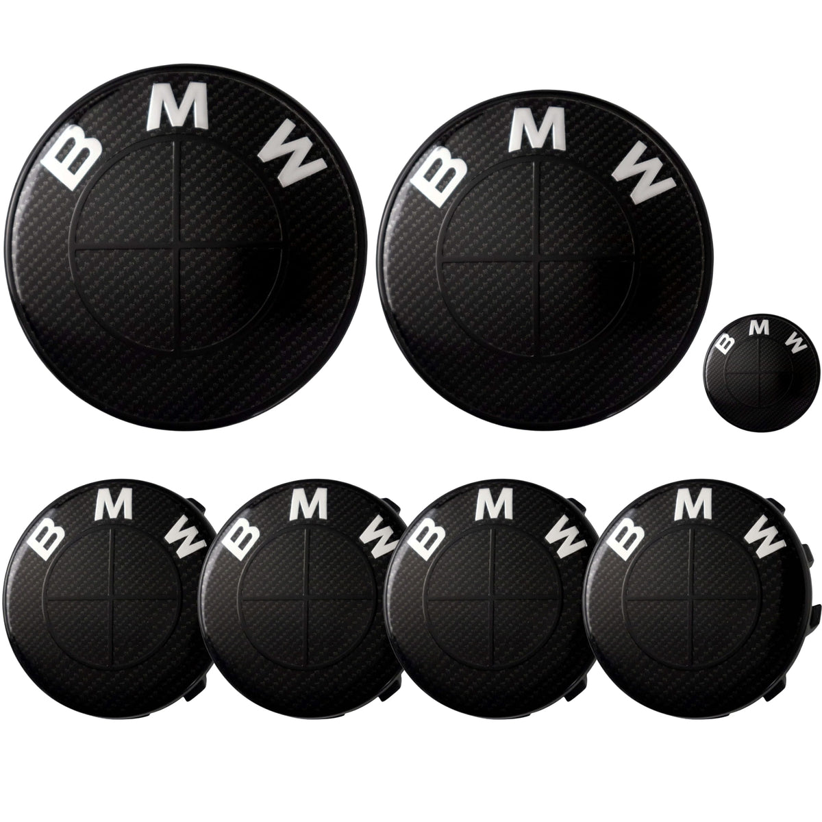 BMW Badge | Black Carbon