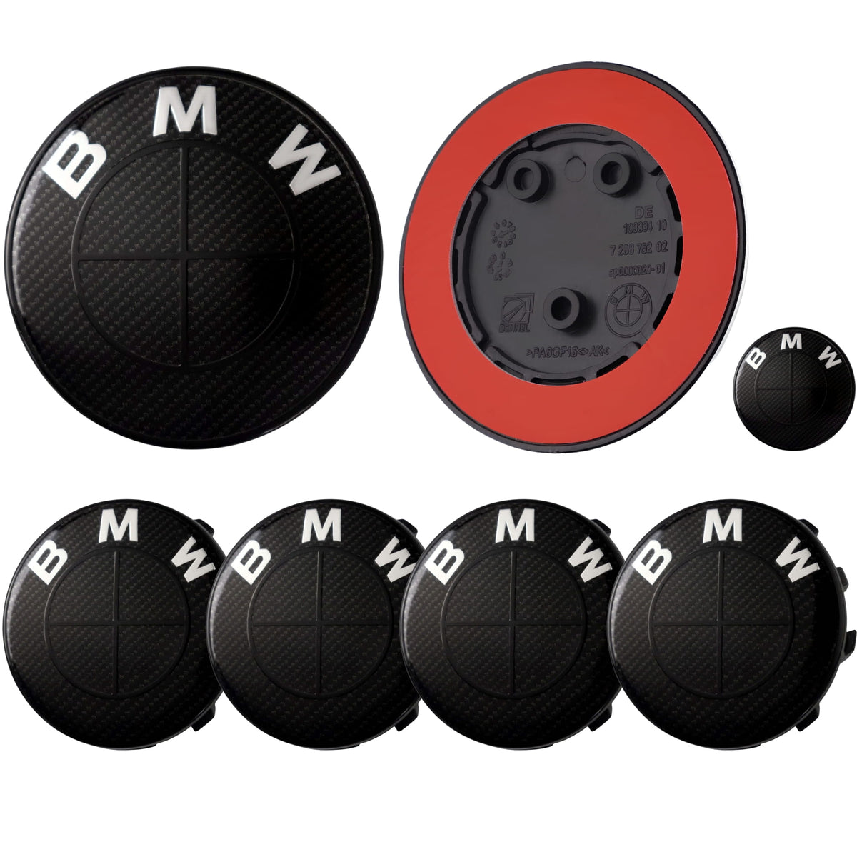BMW Badge | Black Carbon