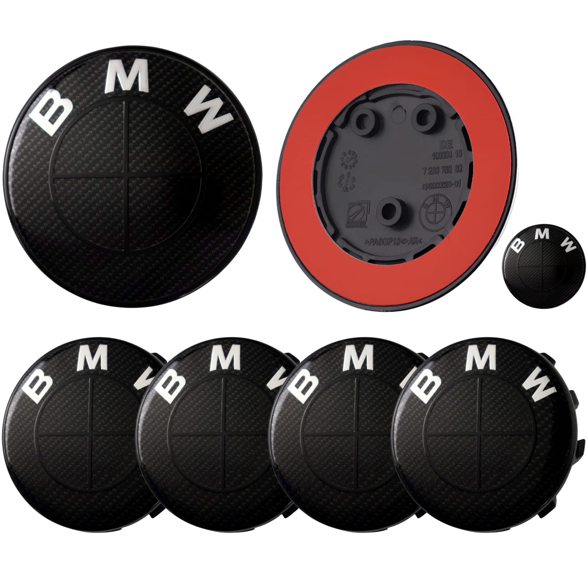 BMW Badge | Black Carbon