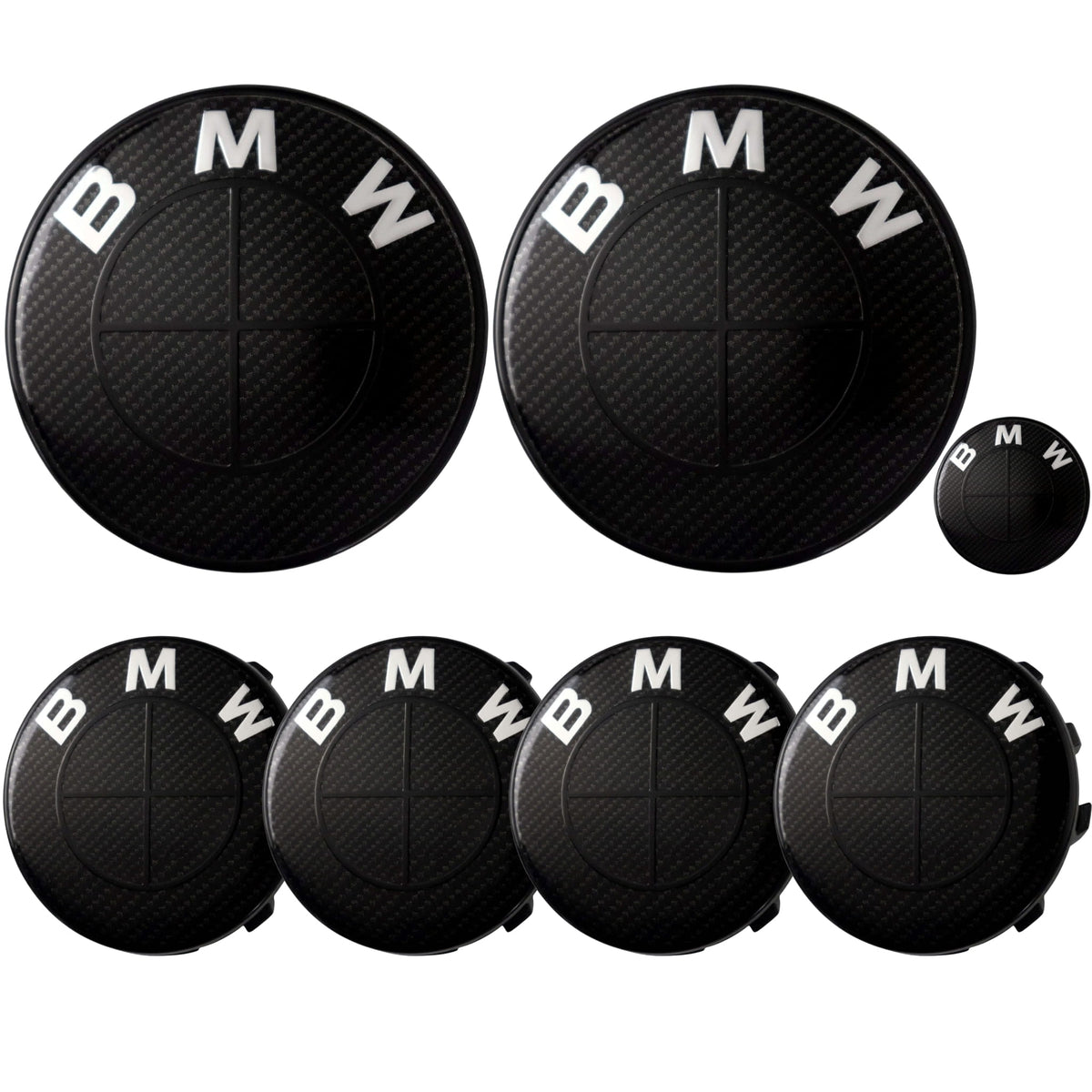 BMW Badge | Black Carbon