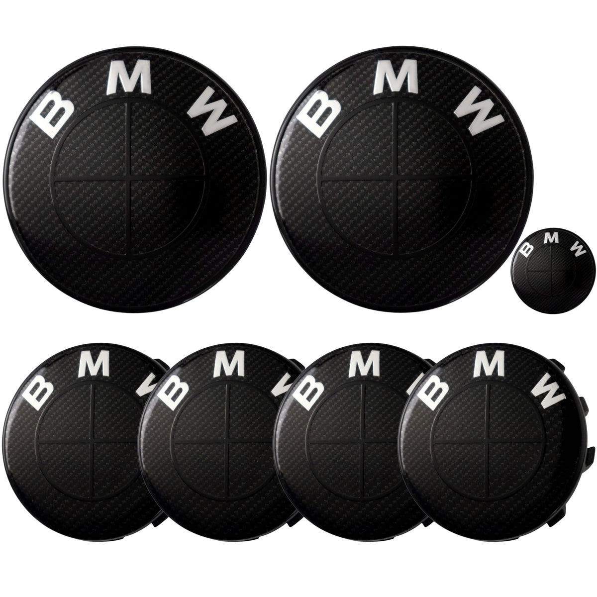 BMW Badge | Black Carbon