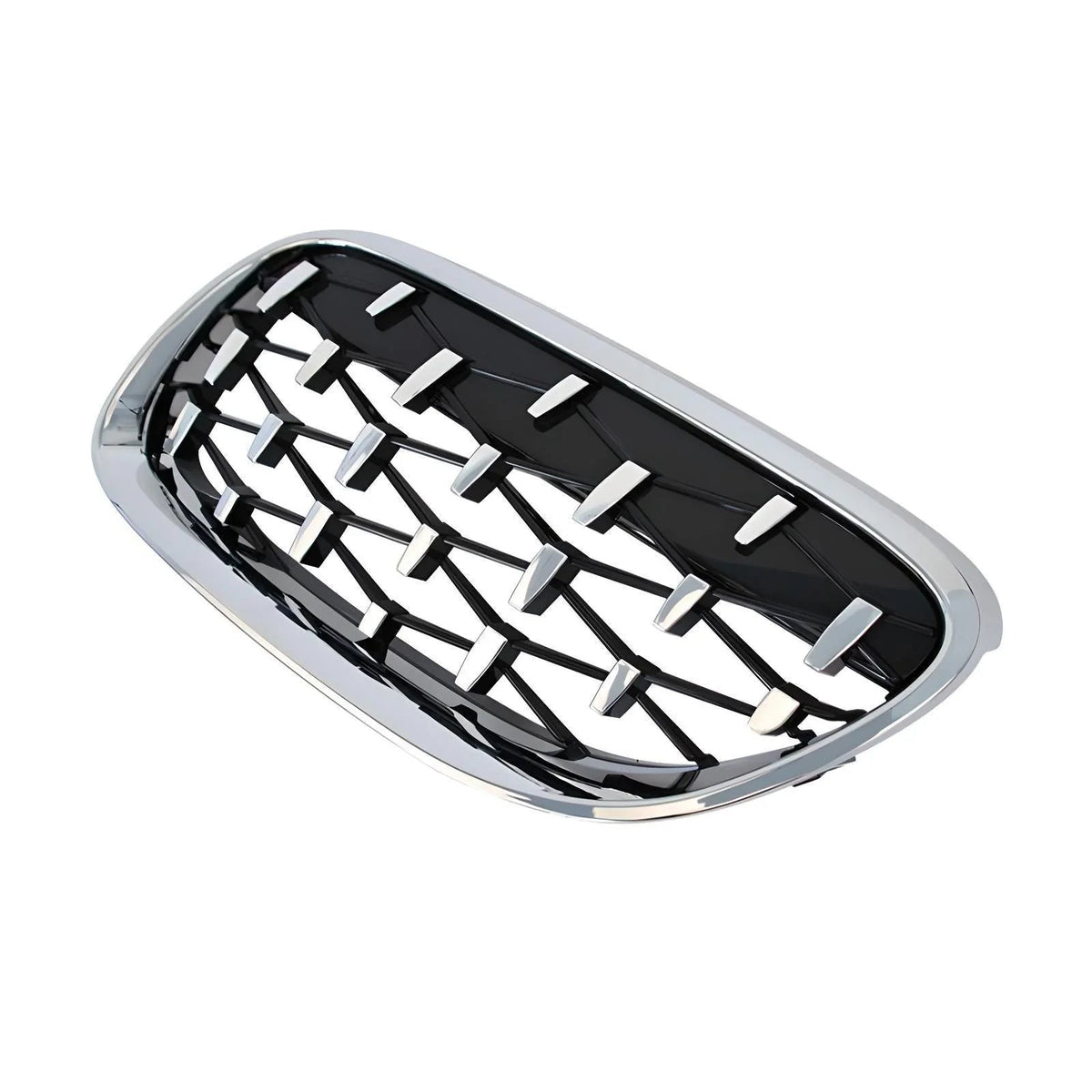 Jaguar XK XKR Grill – Chrome Black – Compatible with Jaguar XK XKR – Front Exterior
