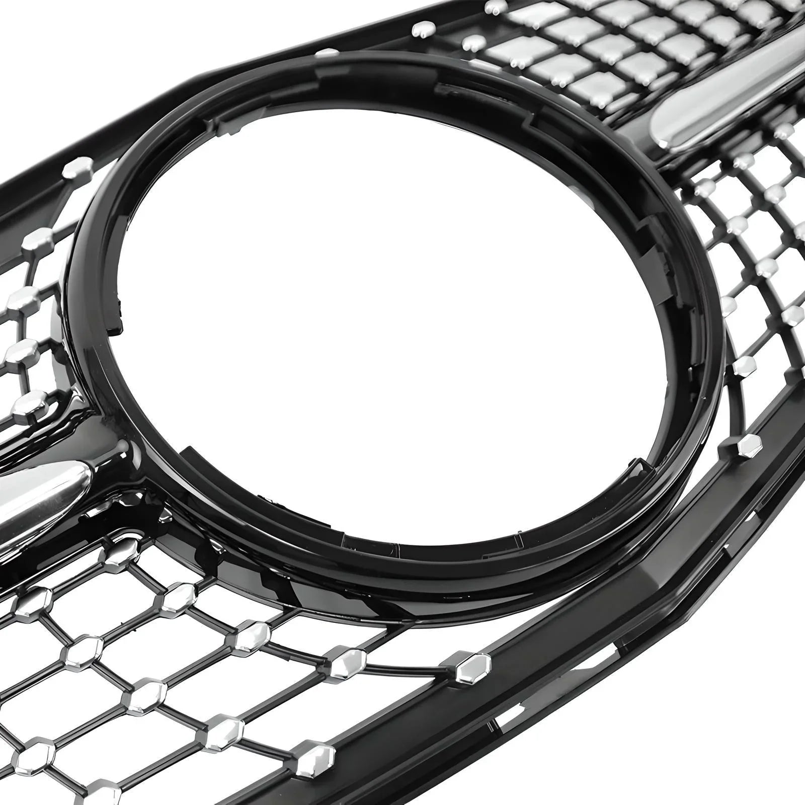 Mercedes Front Grille | C Class (2007 - 2014) Diamond - Aftermarket - CIREVON