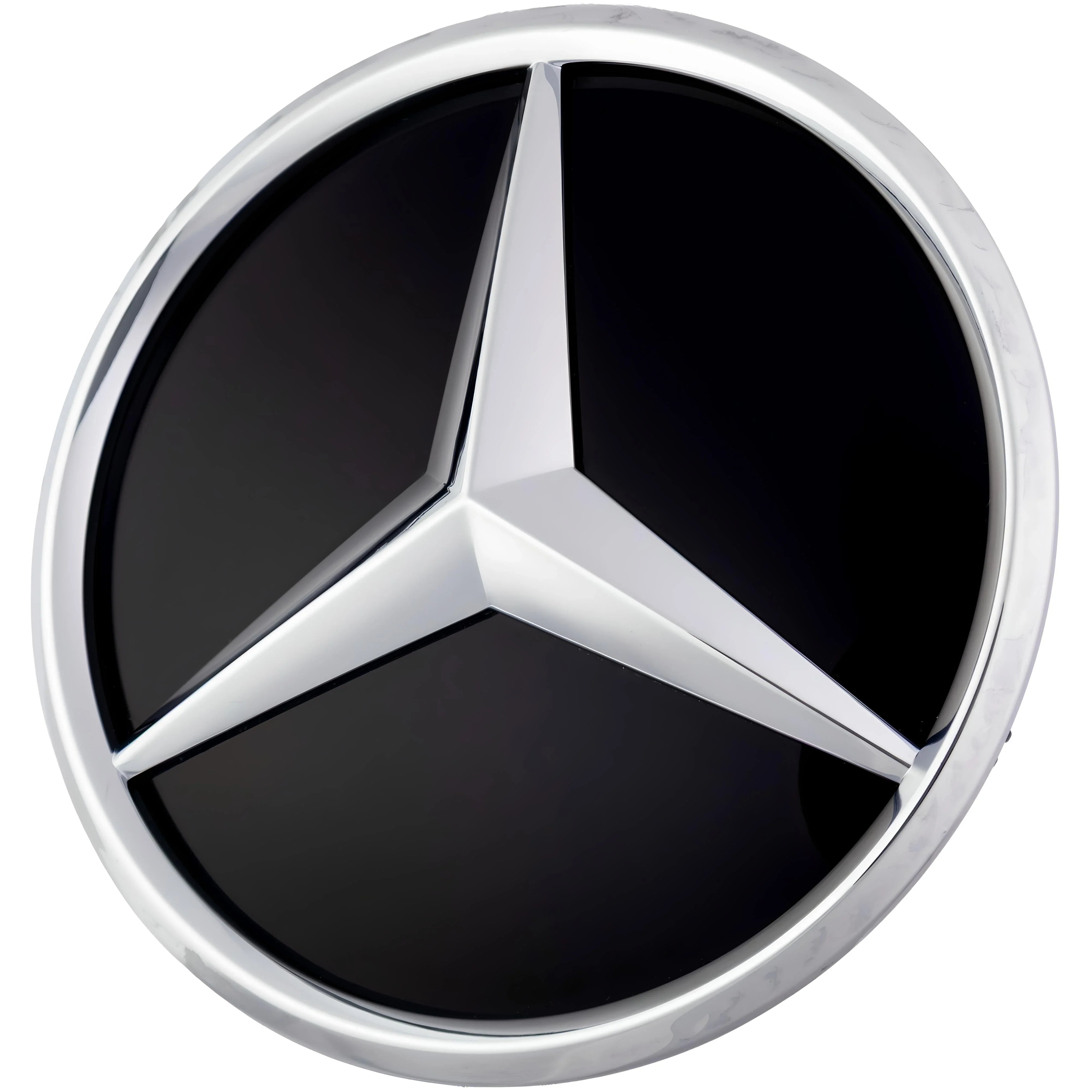 Mercedes Grille Emblem | Chrome - Elevated Style - Aftermarket - cirevon