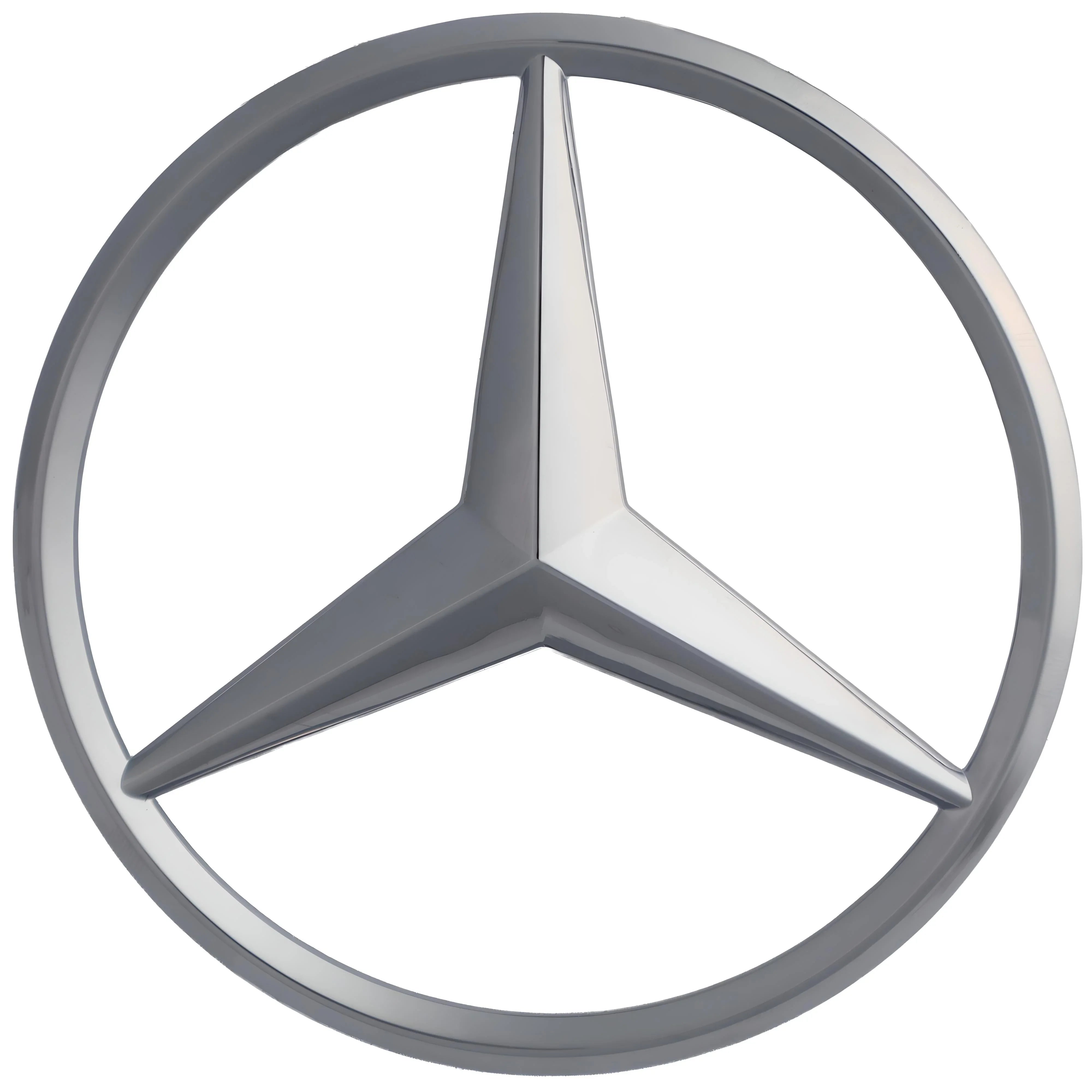 Mercedes Trunk Emblem | Chrome - Aftermarket - cirevon