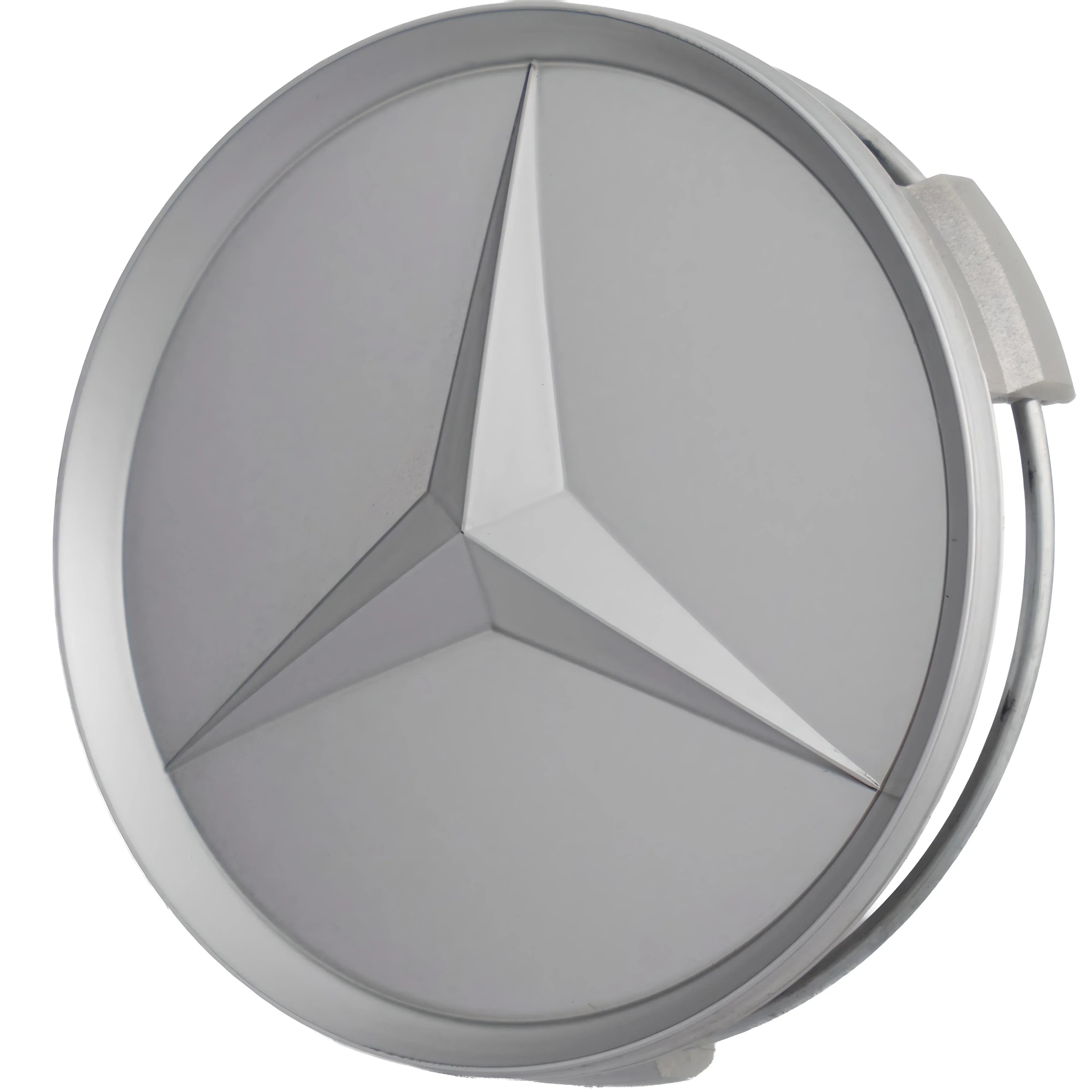 Mercedes Hub Caps | Matte Silver - Aftermarket - cirevon