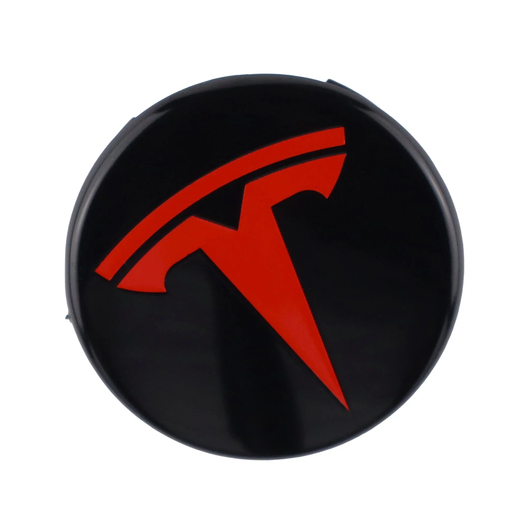 Tesla Radkappen | Schwarz Rot