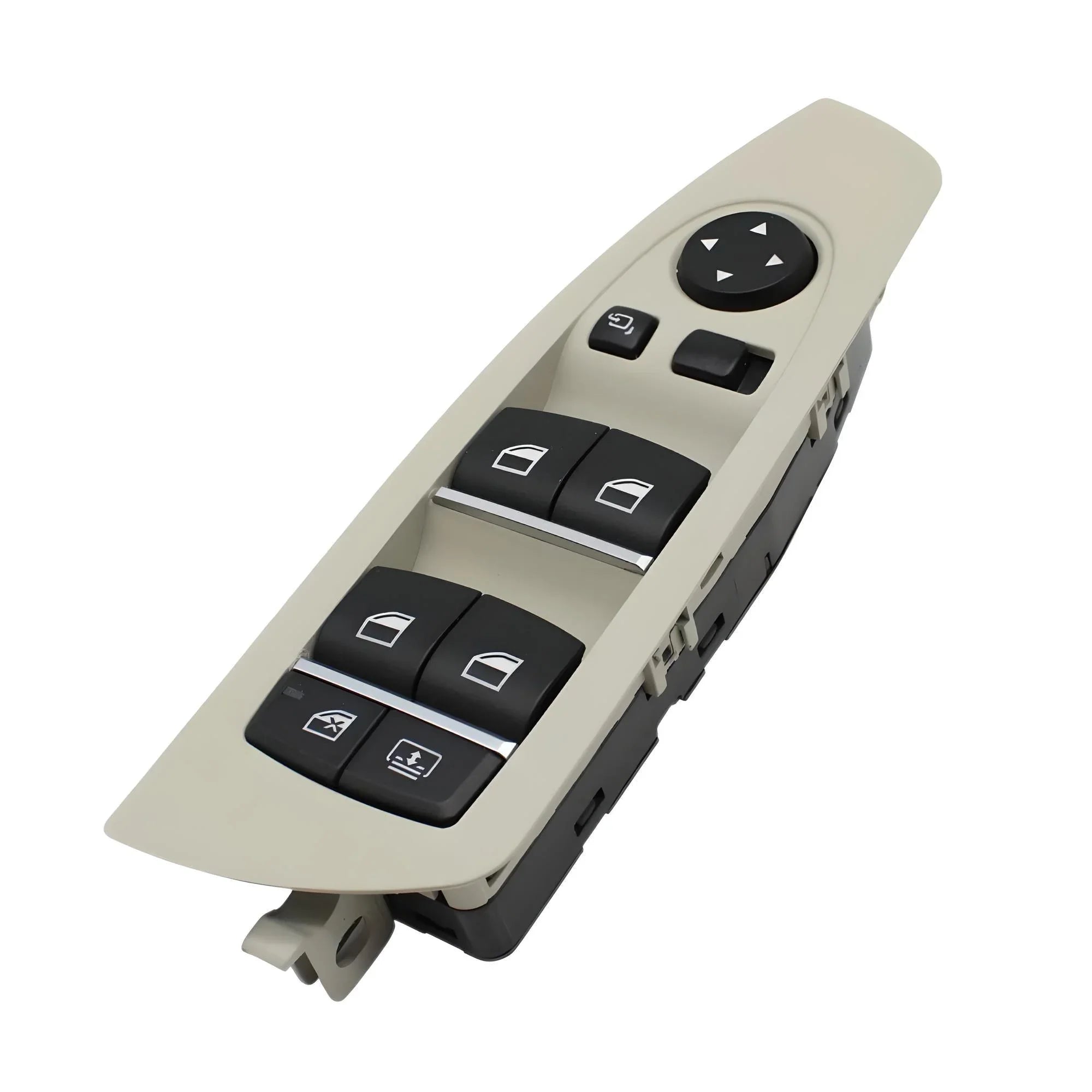 Ivory Power Window Switch – Ivory – Compatible with BMW E60 E61 – Front