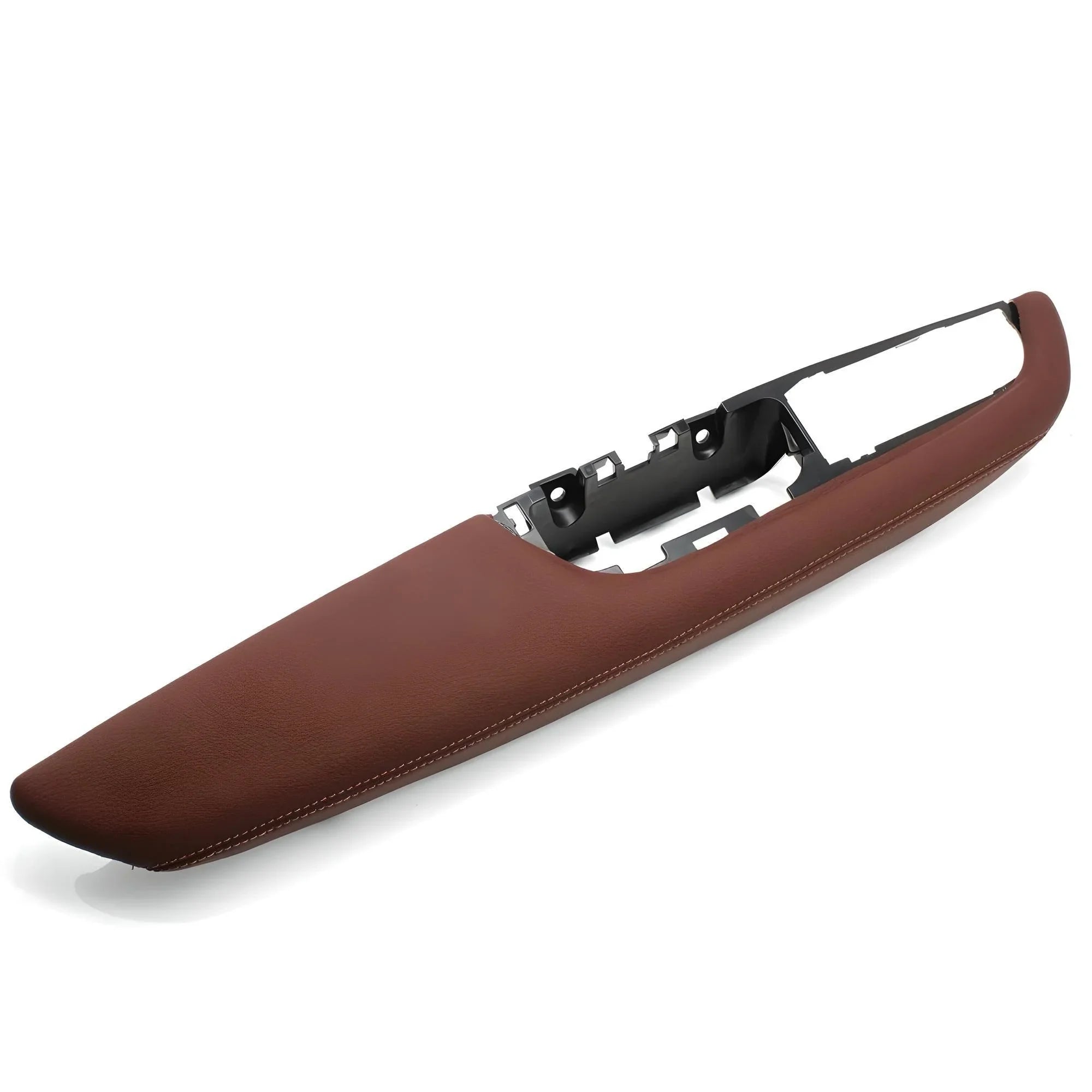 Door Armrest Panel – Red Brown – Compatible with BMW 5 Series G30 2017-2019 – Interior Front