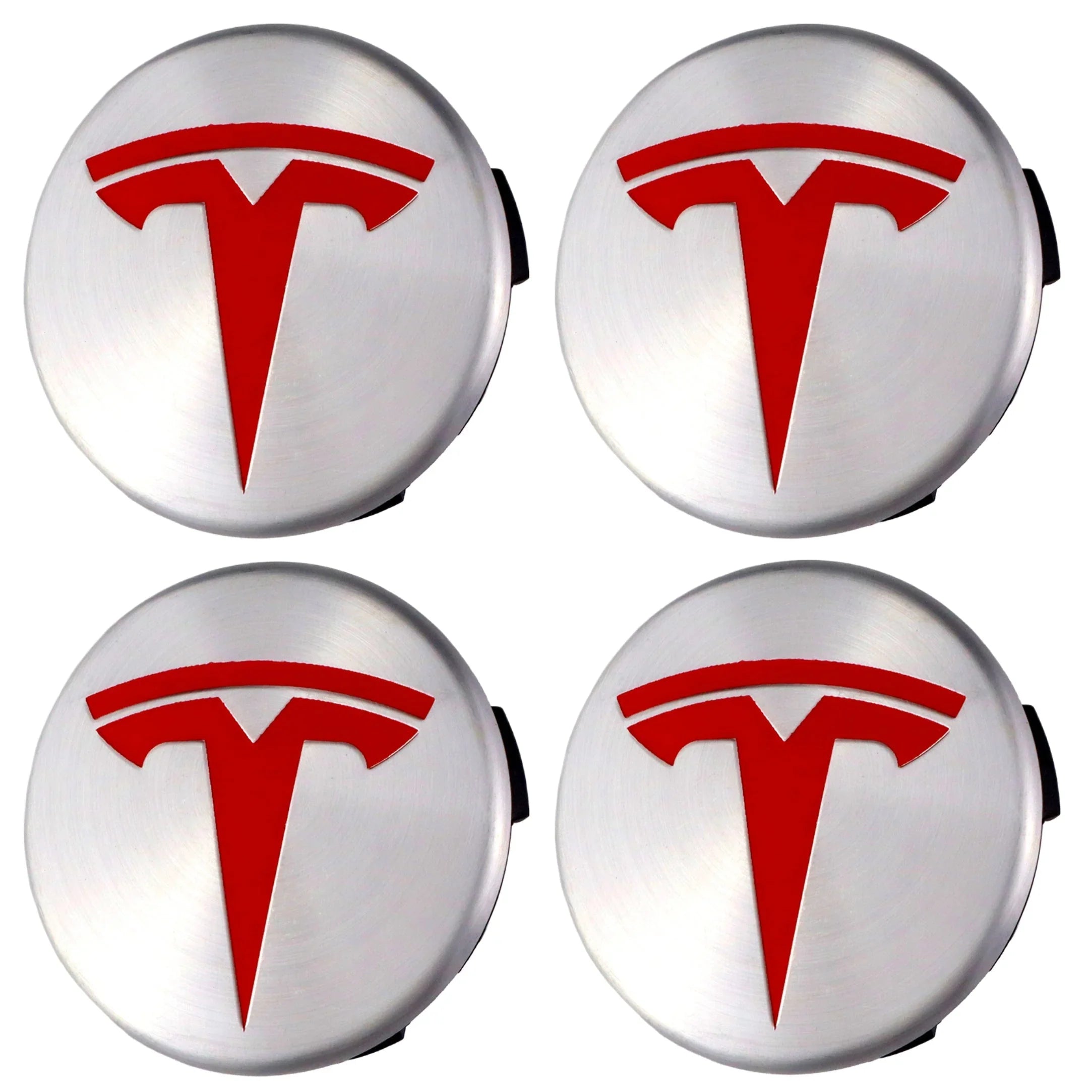 Tesla Radkappen | Chrom Rot