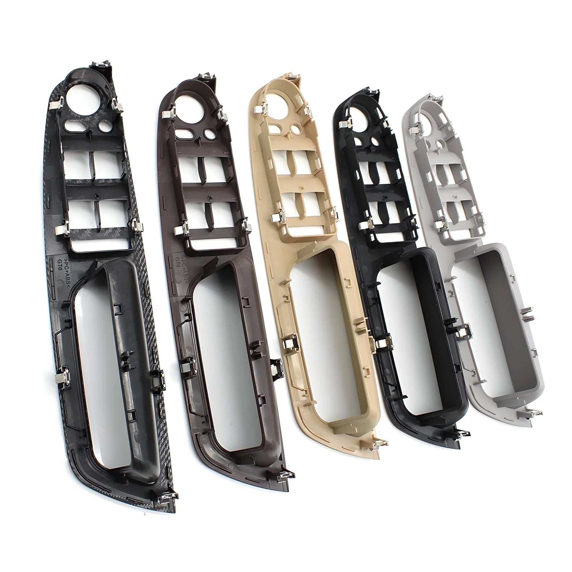 Car Window Switch Panel Frame – Black – Compatible with BMW 5 Series F10 F11 – Interior