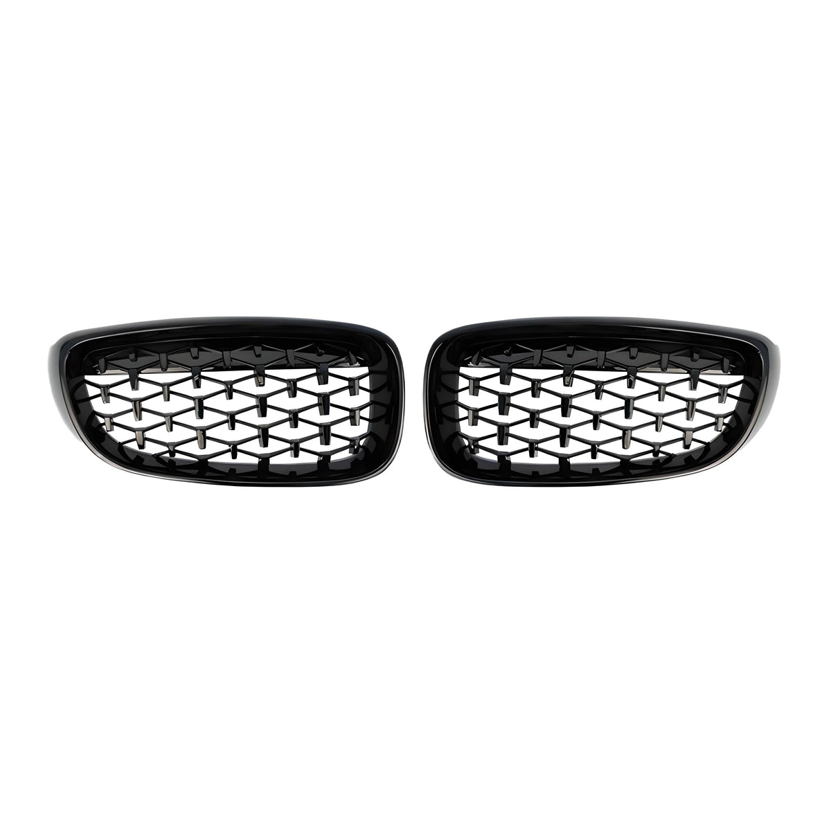 BMW M Sport Kidney Grilles – Black Gloss – Compatible with BMW F30 F31 3 Series – Front