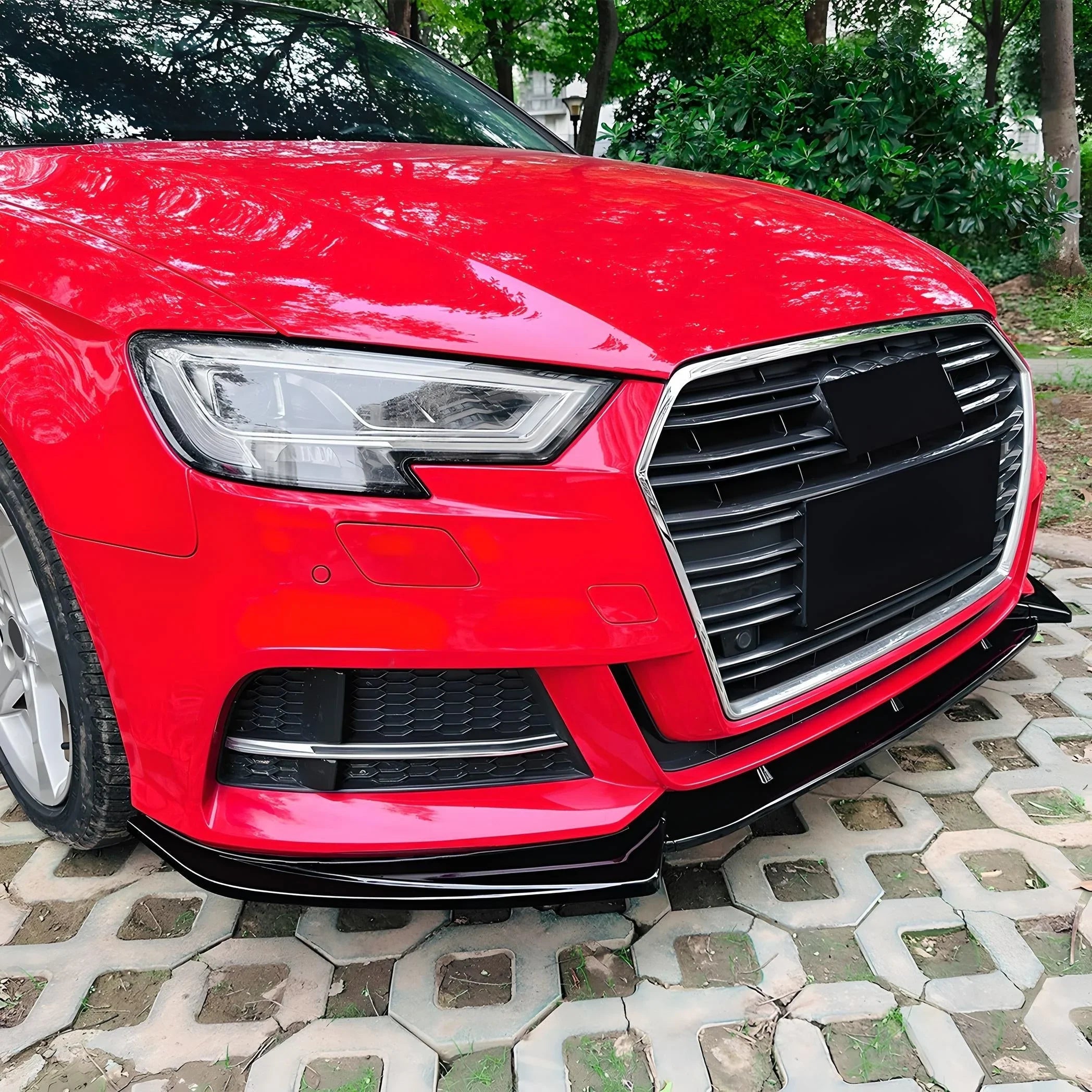 Audi Bumper | A3 S3 8V (2017 - 2020) Gloss Black