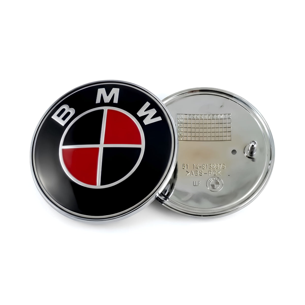 BMW Badge | Red & Black