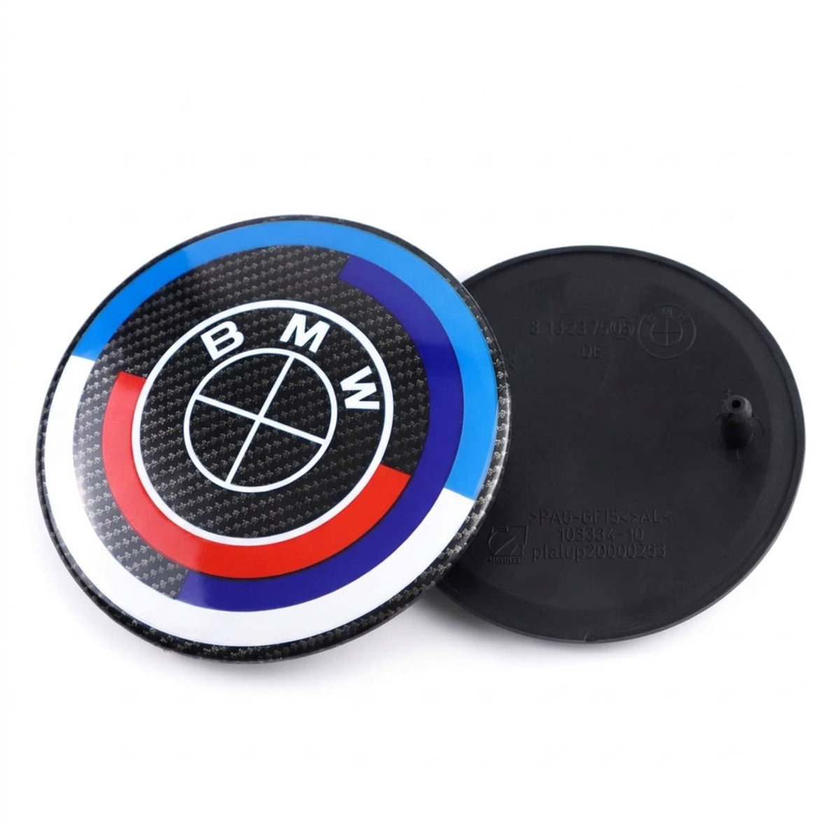 BMW 50th Anniversary Badge | Black Carbon