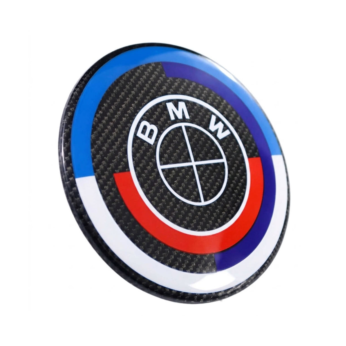 BMW 50th Anniversary Badge | Black Carbon