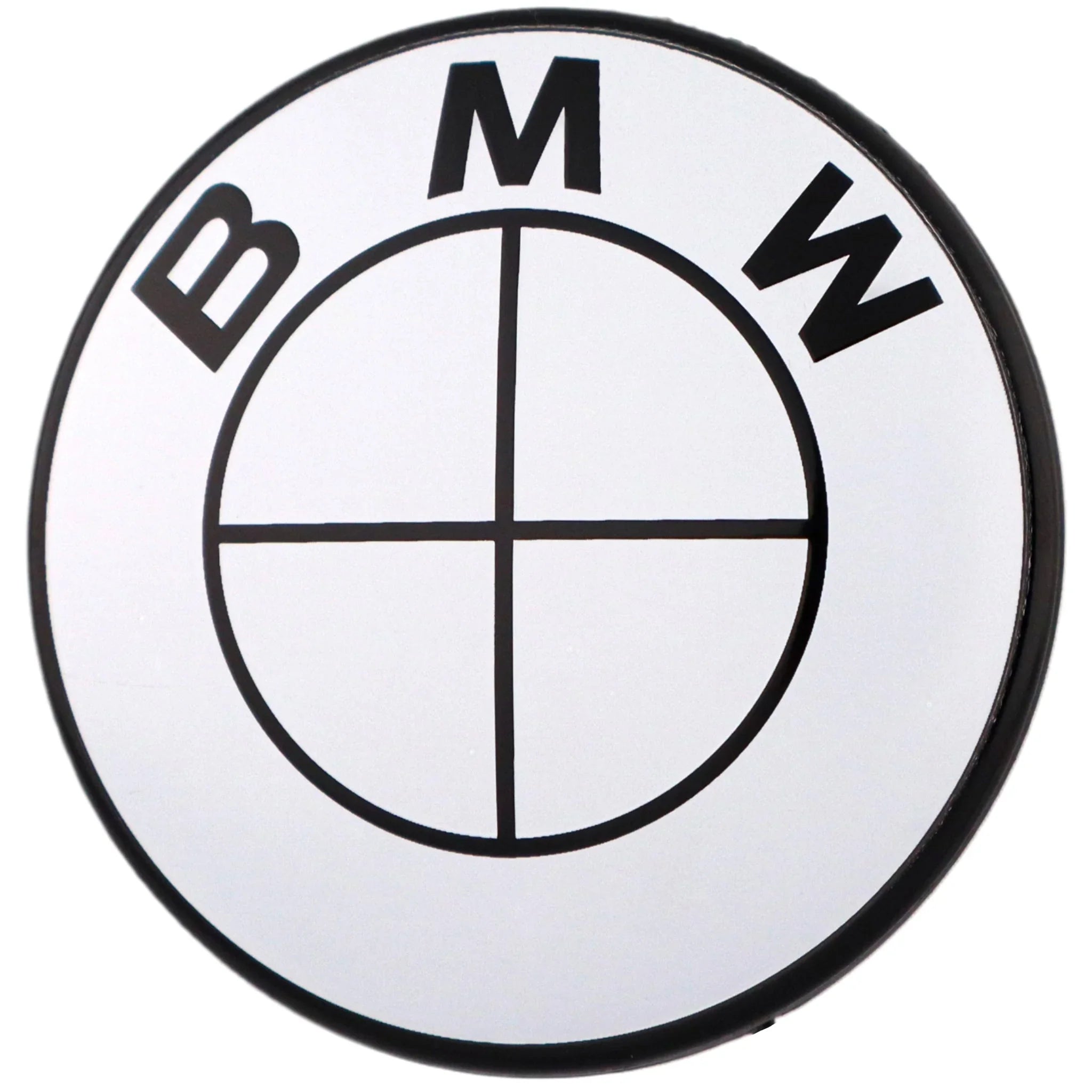 Emblem | Glänzendes Weiß - BMW Kompatibel