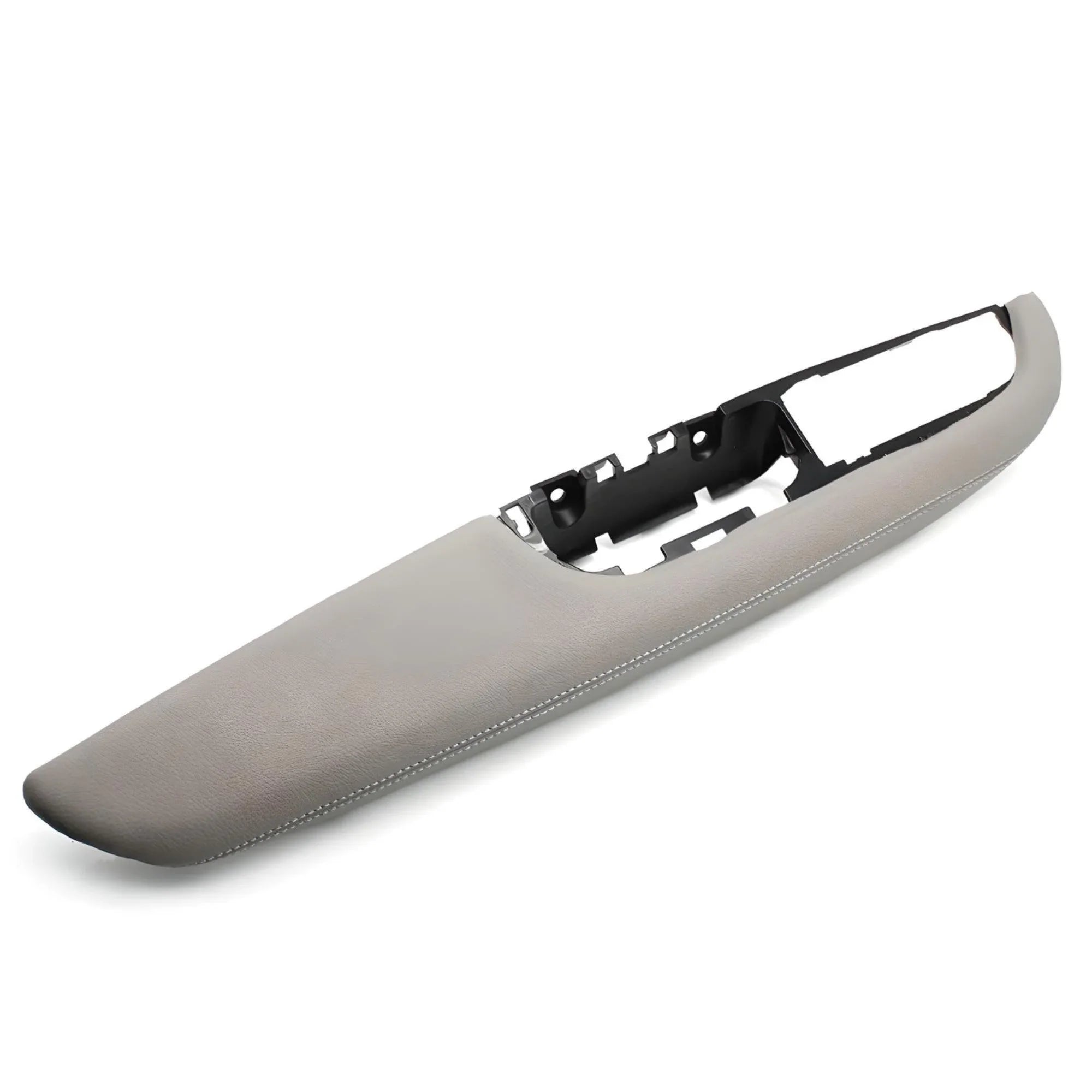 Door Armrest Cover – Grey Leather – Compatible with BMW E46 Sedan – Interior