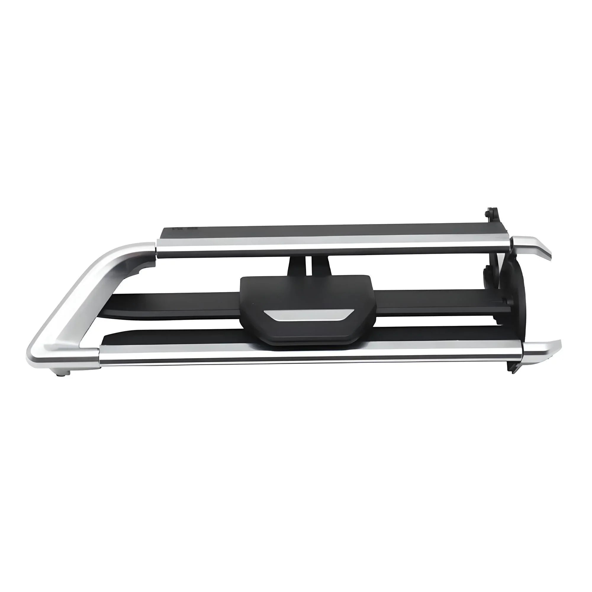 Side Steps – Silver and Black – Compatible with Ford F150 – Exterior