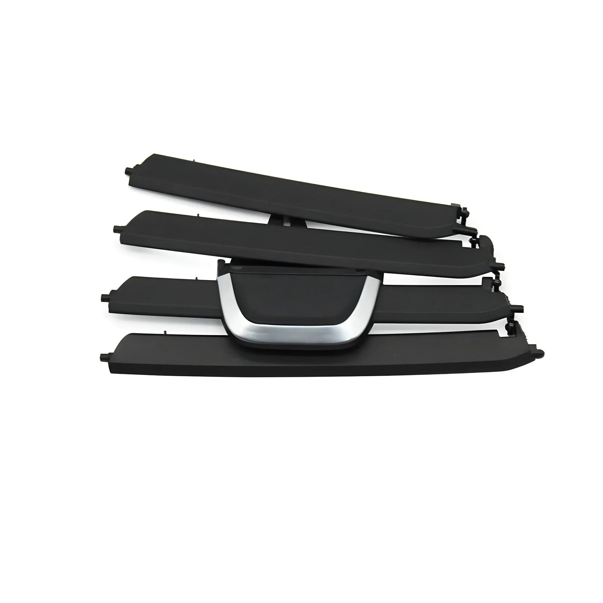 M Performance Front Side Skirts – Black Matt with Aluminum Silver – Compatible with BMW F80 M3 – Side Exterior