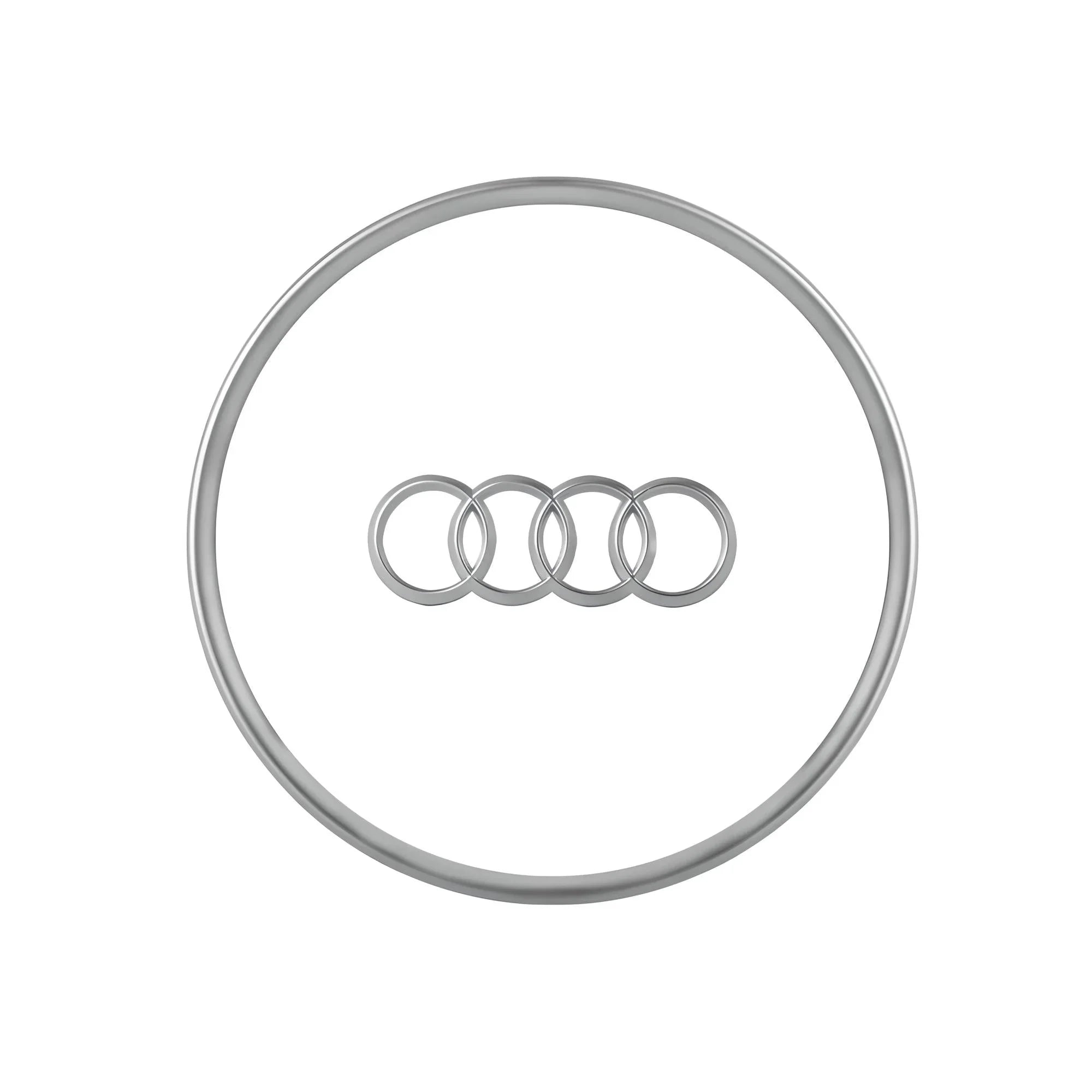 Audi Steering Wheel Emblem | A3 A5 A7 A4L A6L Q3 Q5 Q7 (2011 - 2018)