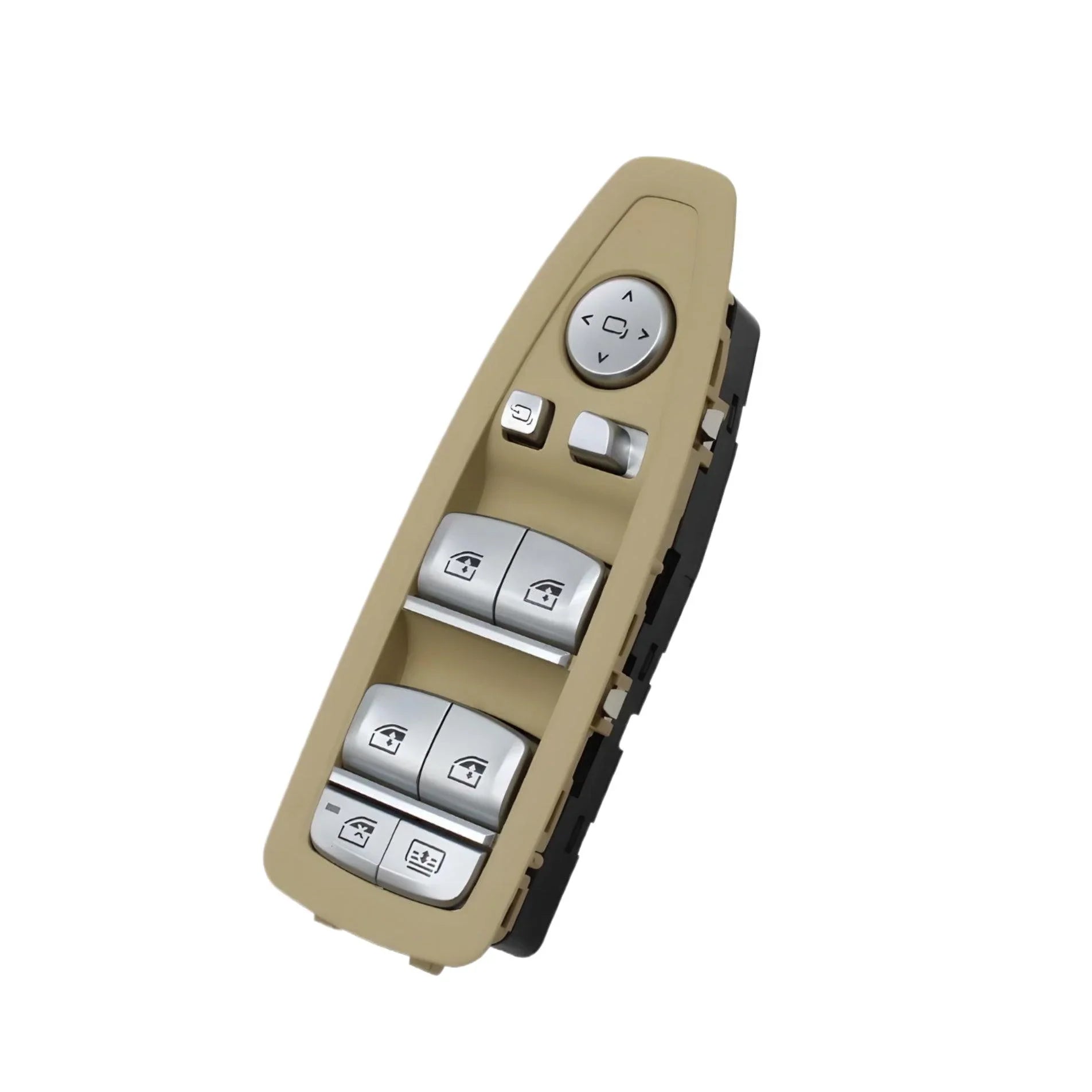 Power Window Switch – Beige – Compatible with BMW E90 E91 – Front Driver Side