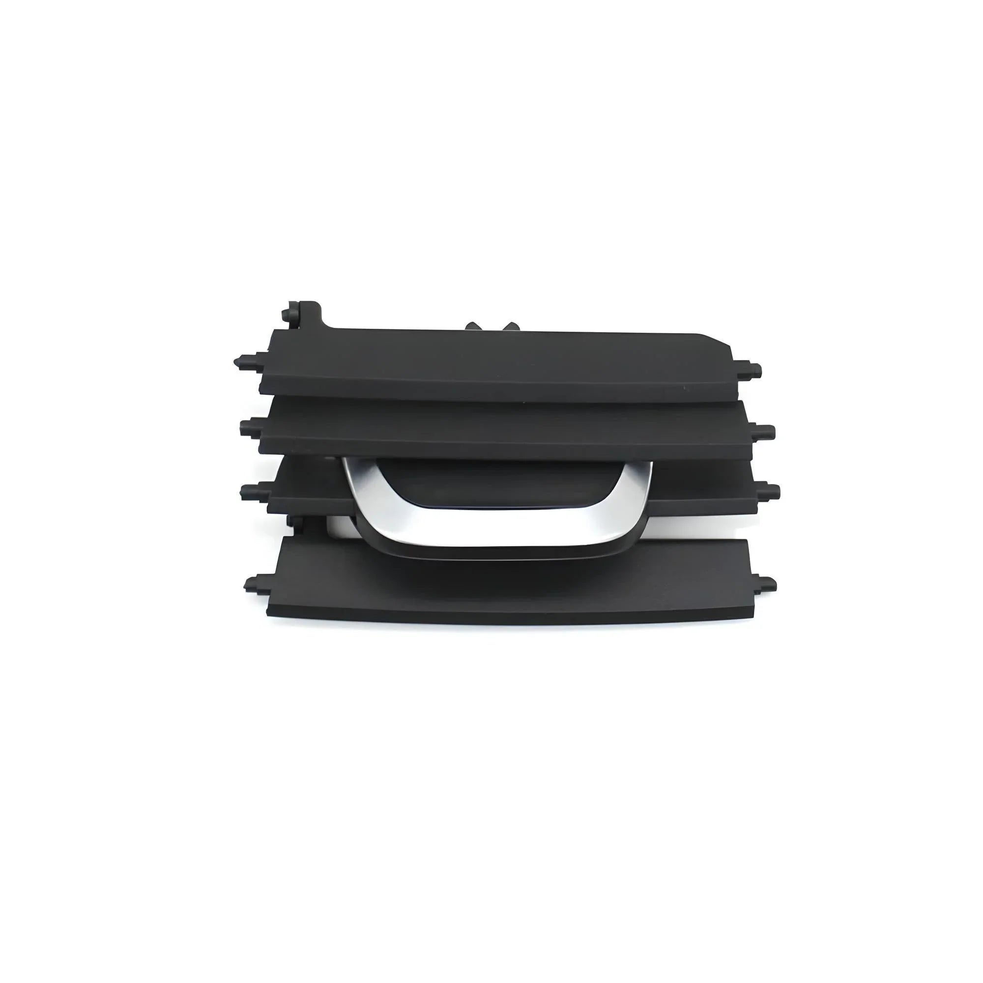 BMW F30 F31 3 Series Front Bumper Air Vent Grille – Matte Black with Chrome – Front Exterior