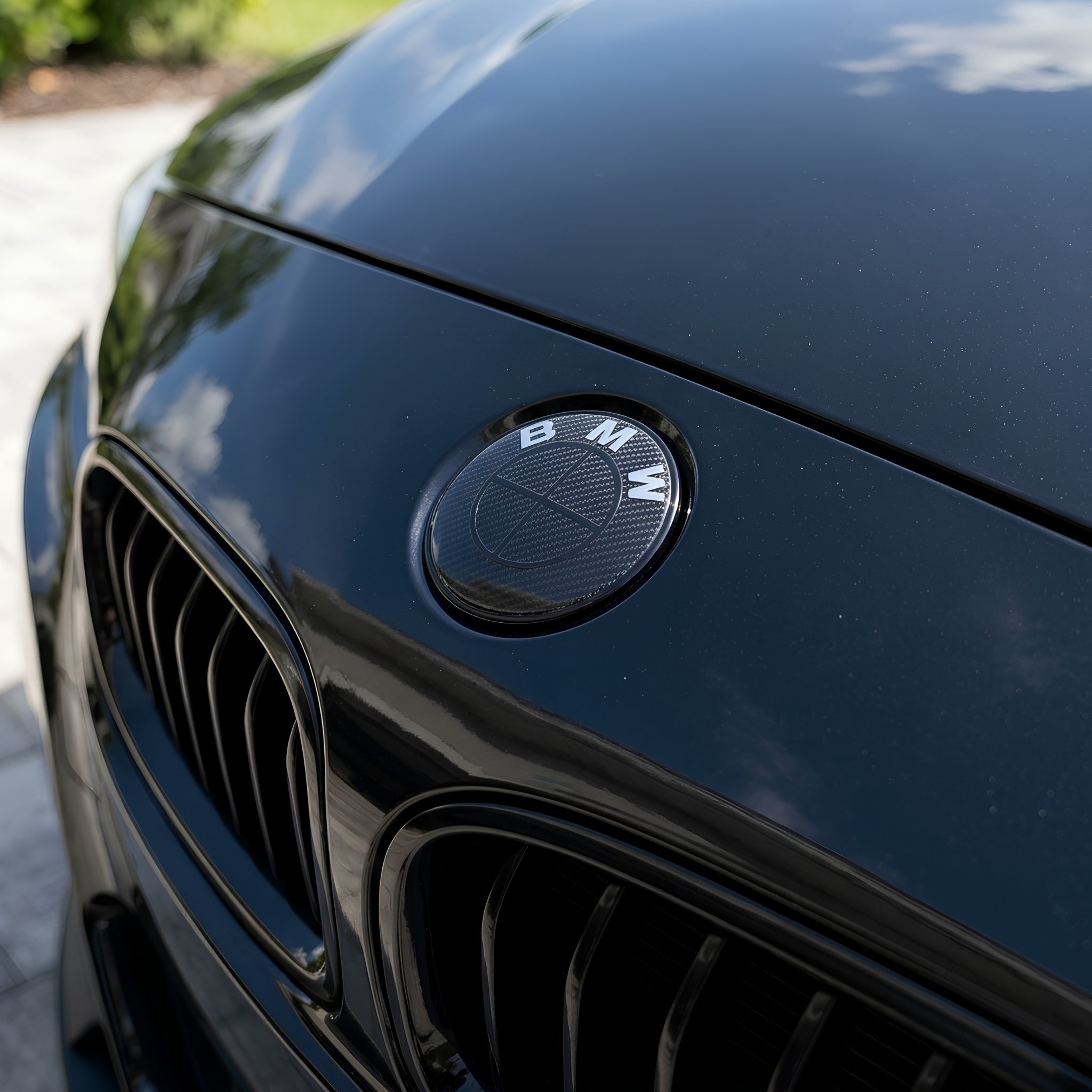 BMW Badge | Black Carbon