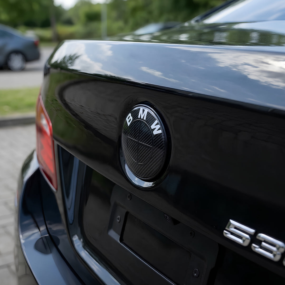 BMW Badge | Black Carbon