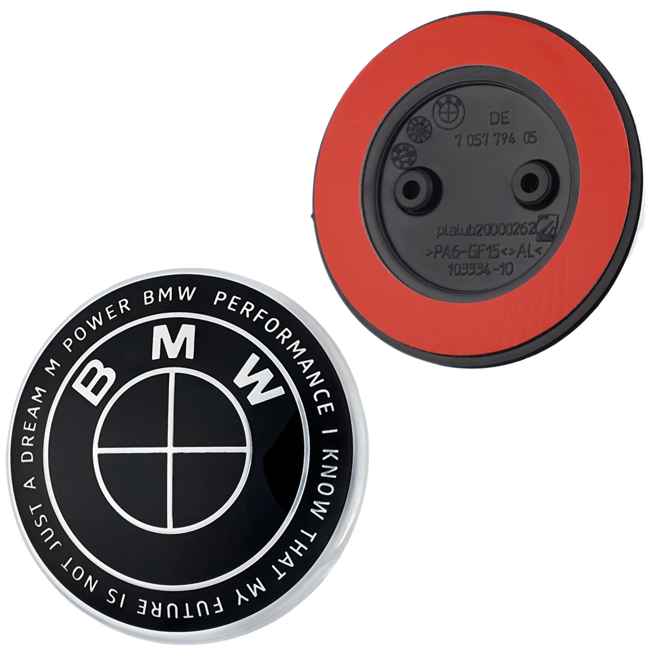 BMW Heritage Badge | Full Black