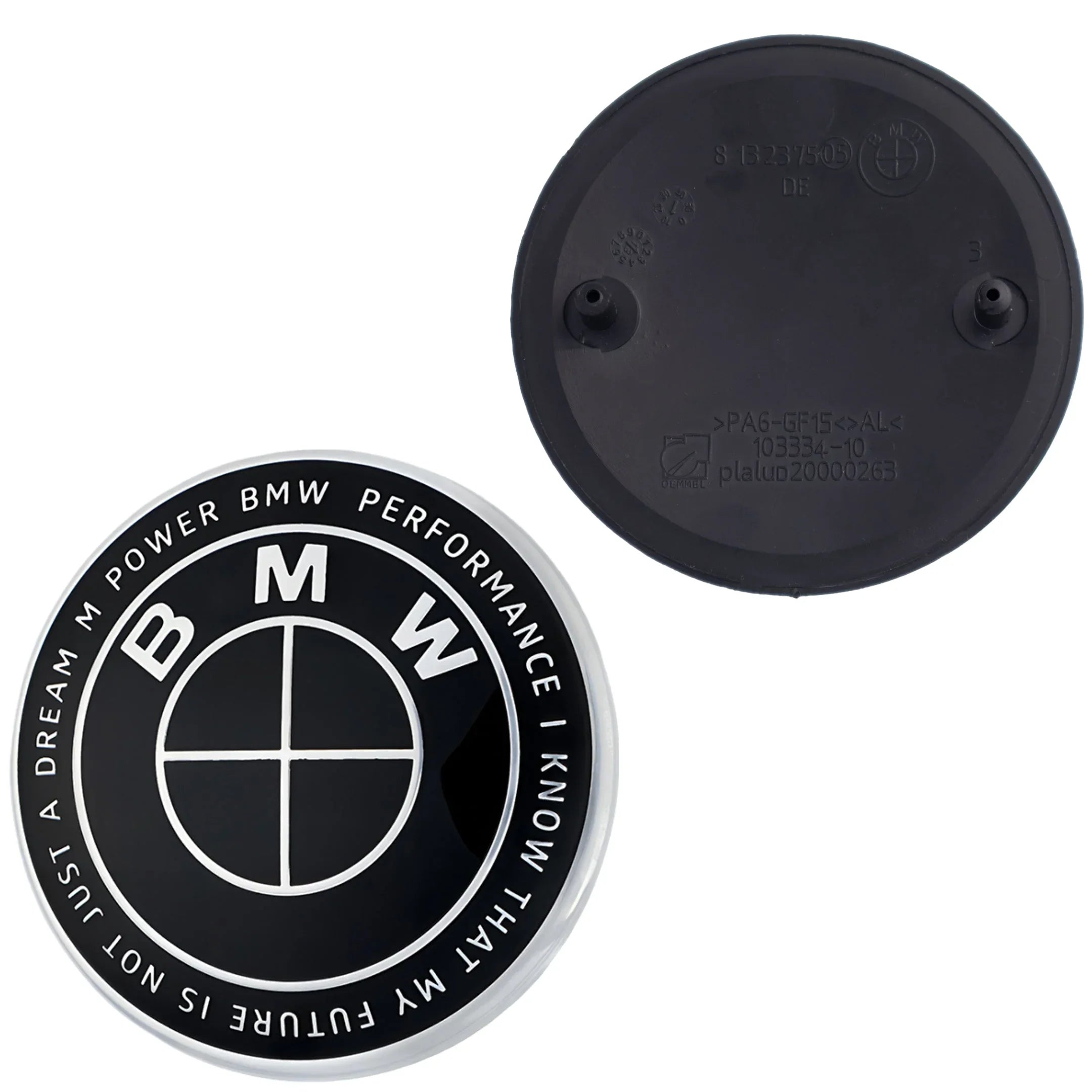 BMW Heritage Badge | Full Black