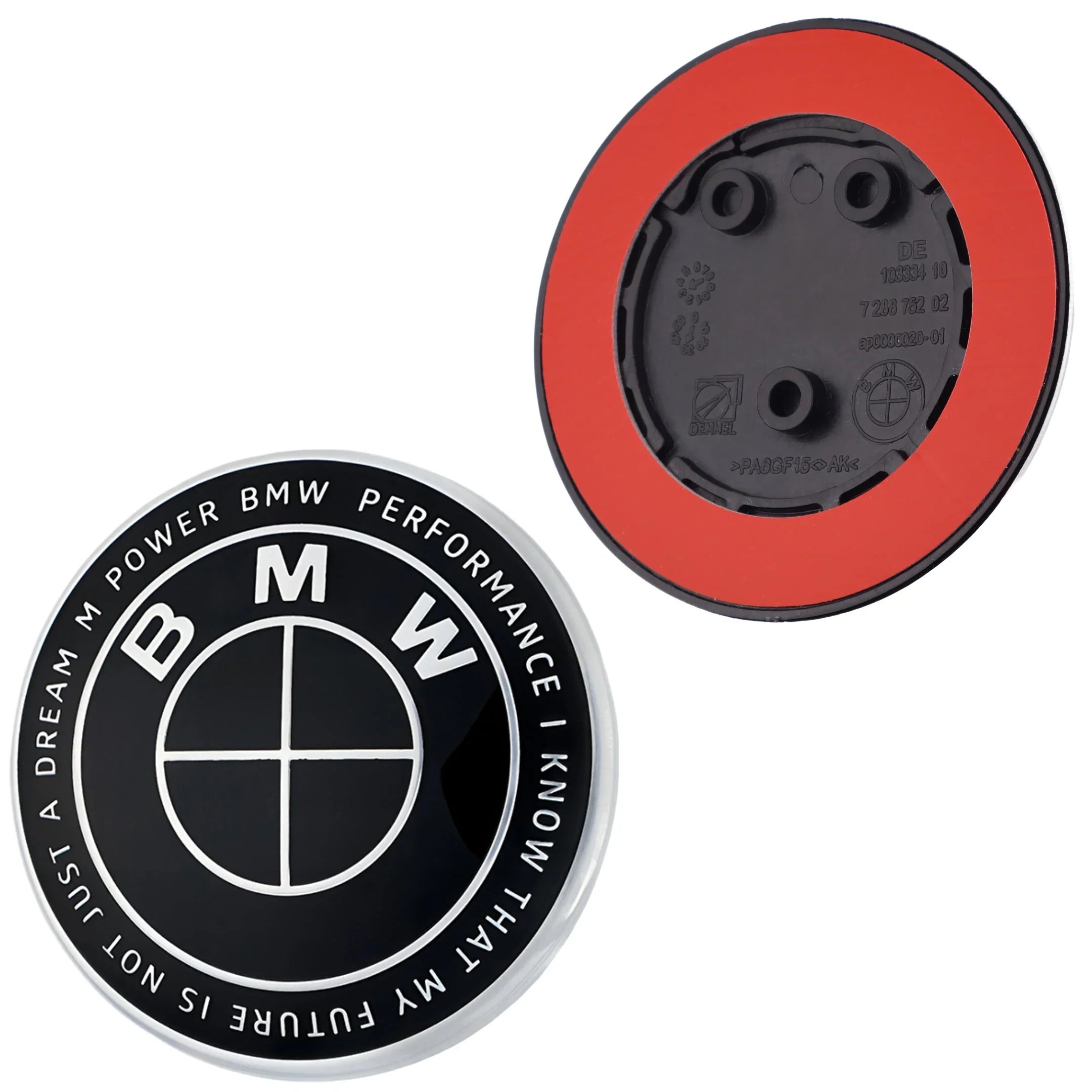 BMW Heritage Badge | Full Black