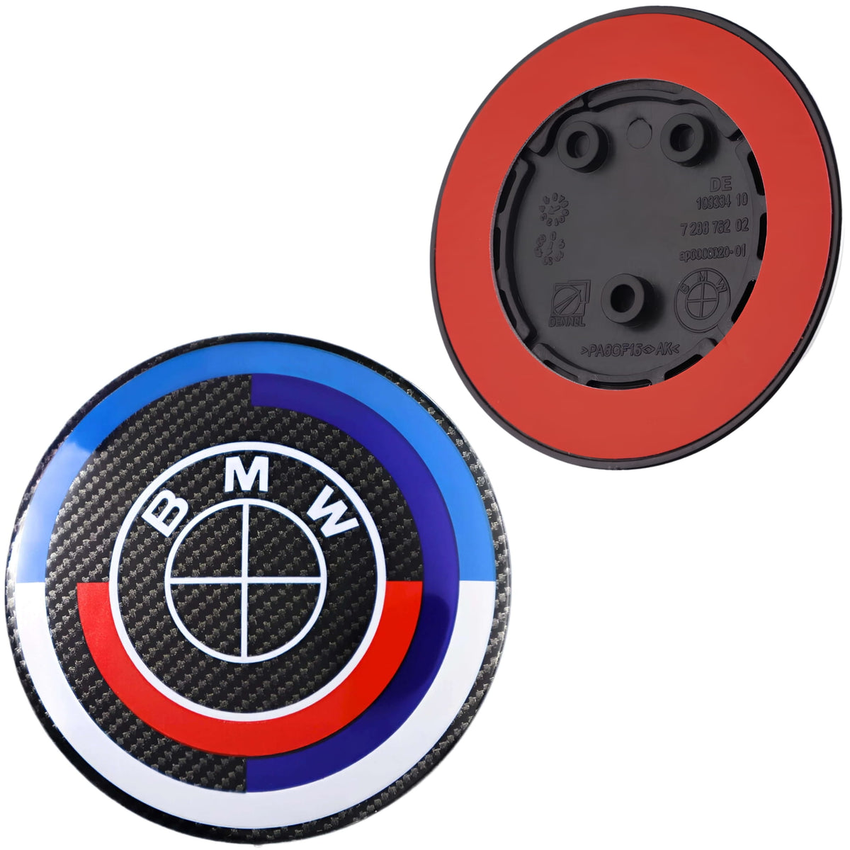 BMW 50th Anniversary Badge | Black Carbon