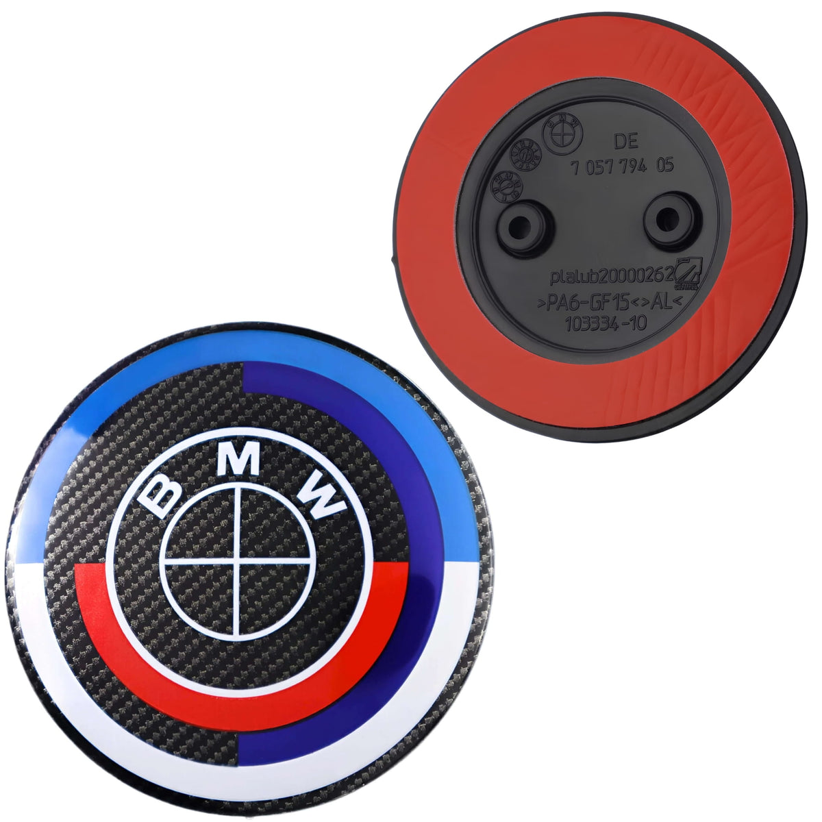 BMW 50th Anniversary Badge | Black Carbon