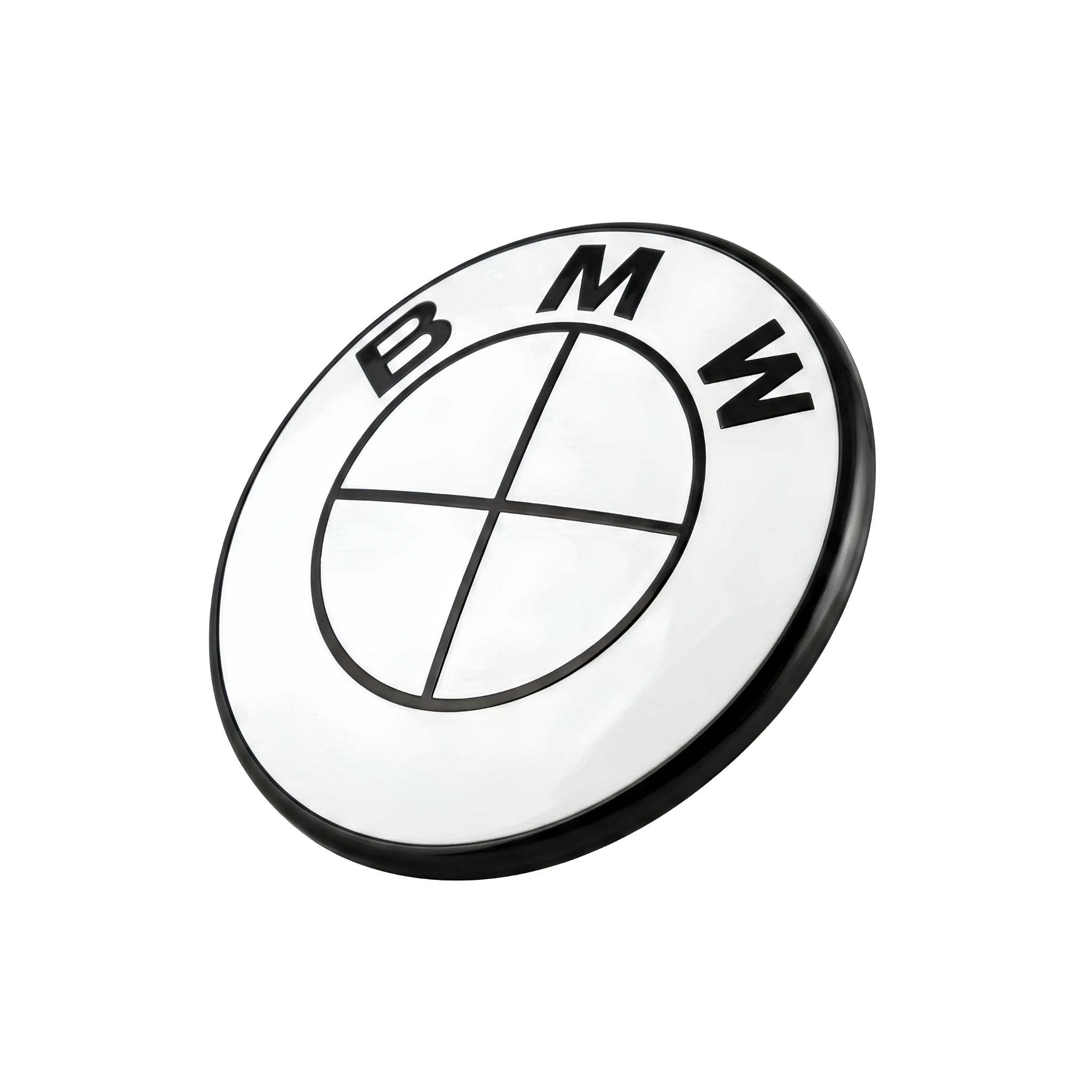 BMW Badge | Gloss White