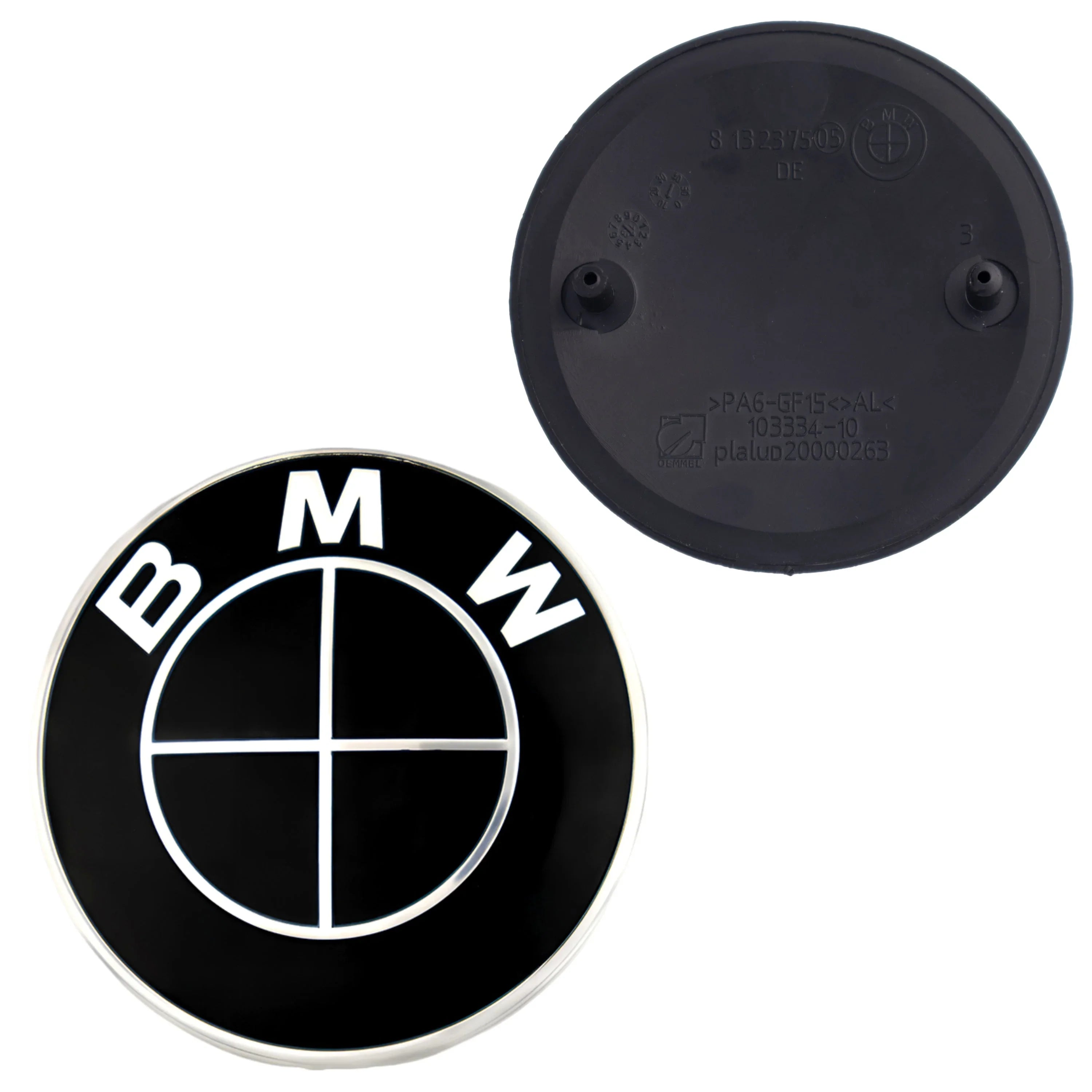 Emblem | Voll Schwarz - BMW Kompatibel