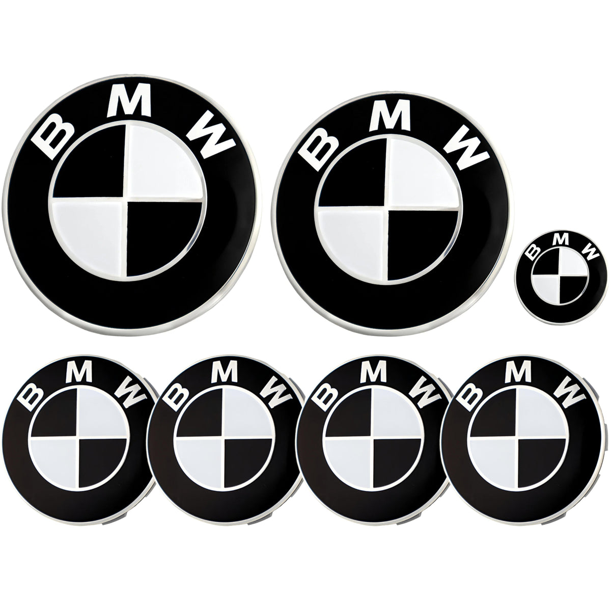 BMW Emblem | Schwarz & Weiß